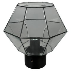 1960er 1970er Deckenleuchte von Glashütte Limburg Deutschland A Space Age Design