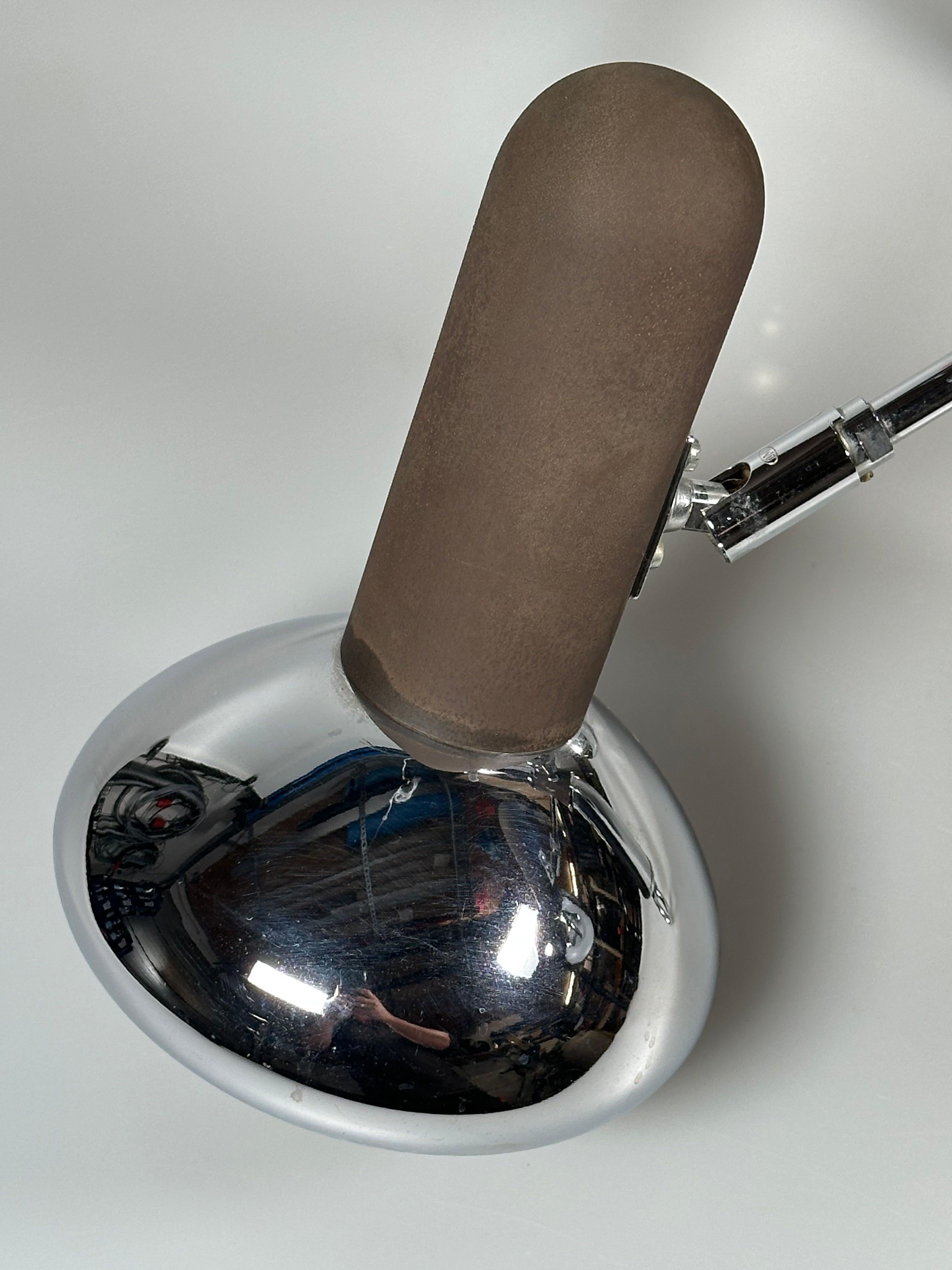 1960s 1970s Lampada da soffitto Faretto a 3 luci in metallo Design/One in vendita 5