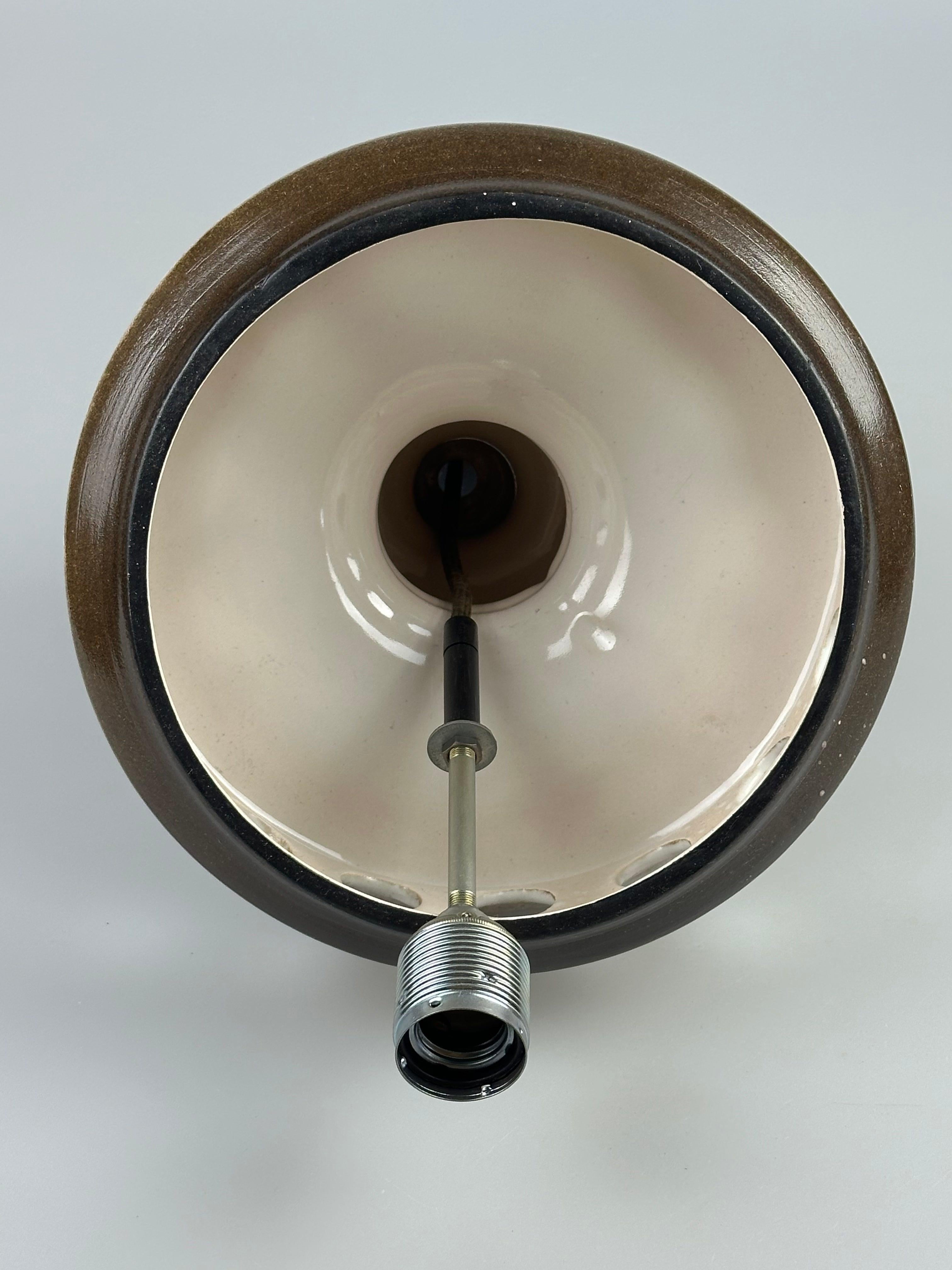 1960s 1970s Ceramic Ceiling Lamp, Hanging Lamp, Mid-Century Design For Sale 6