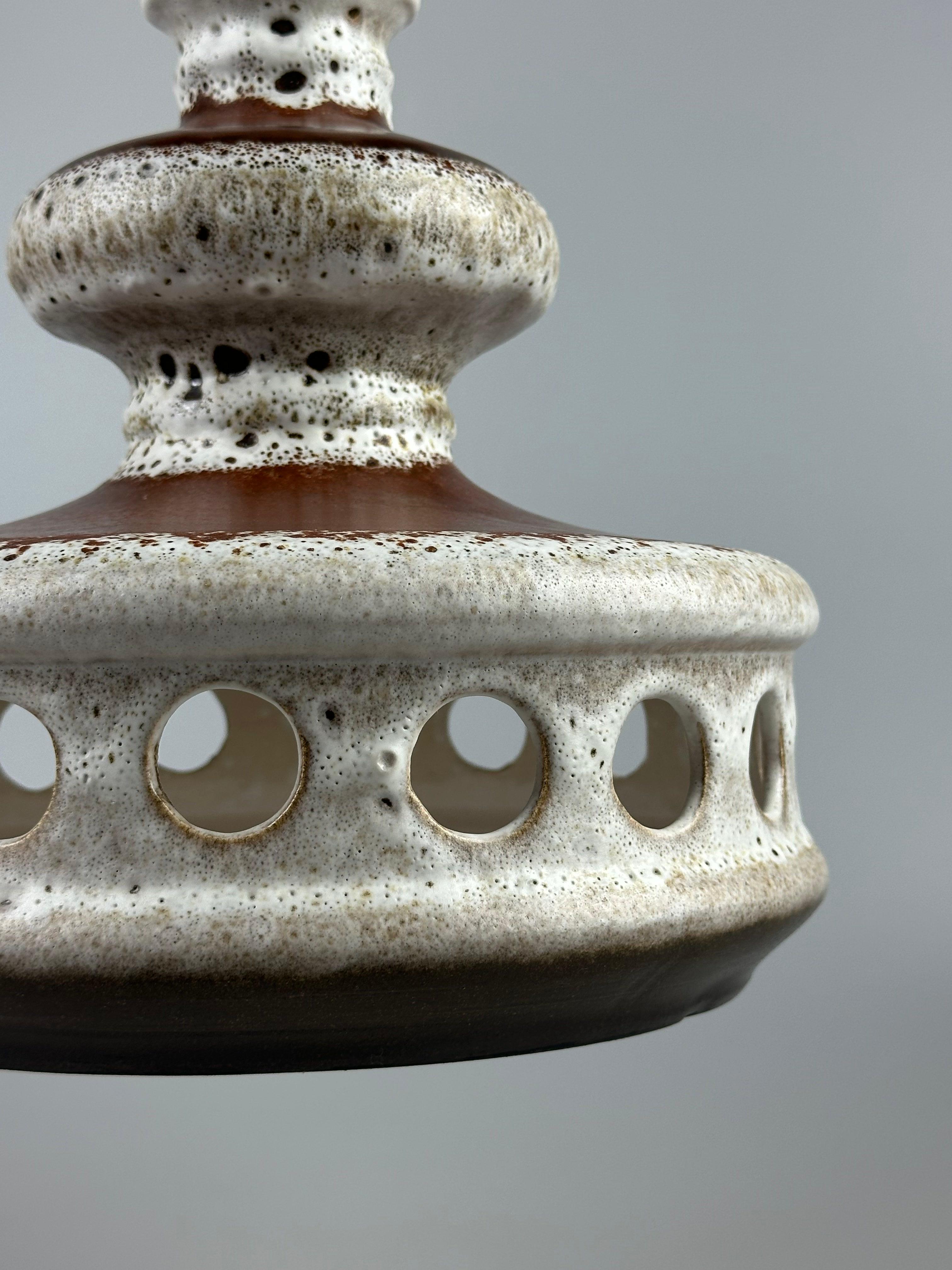 Mid-20th Century 1960s 1970s Ceramic Ceiling Lamp, Hanging Lamp, Mid-Century Design For Sale