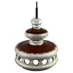 1960s 1970s Ceramic Ceiling Lamp, Hanging Lamp, Mid-Century Design
