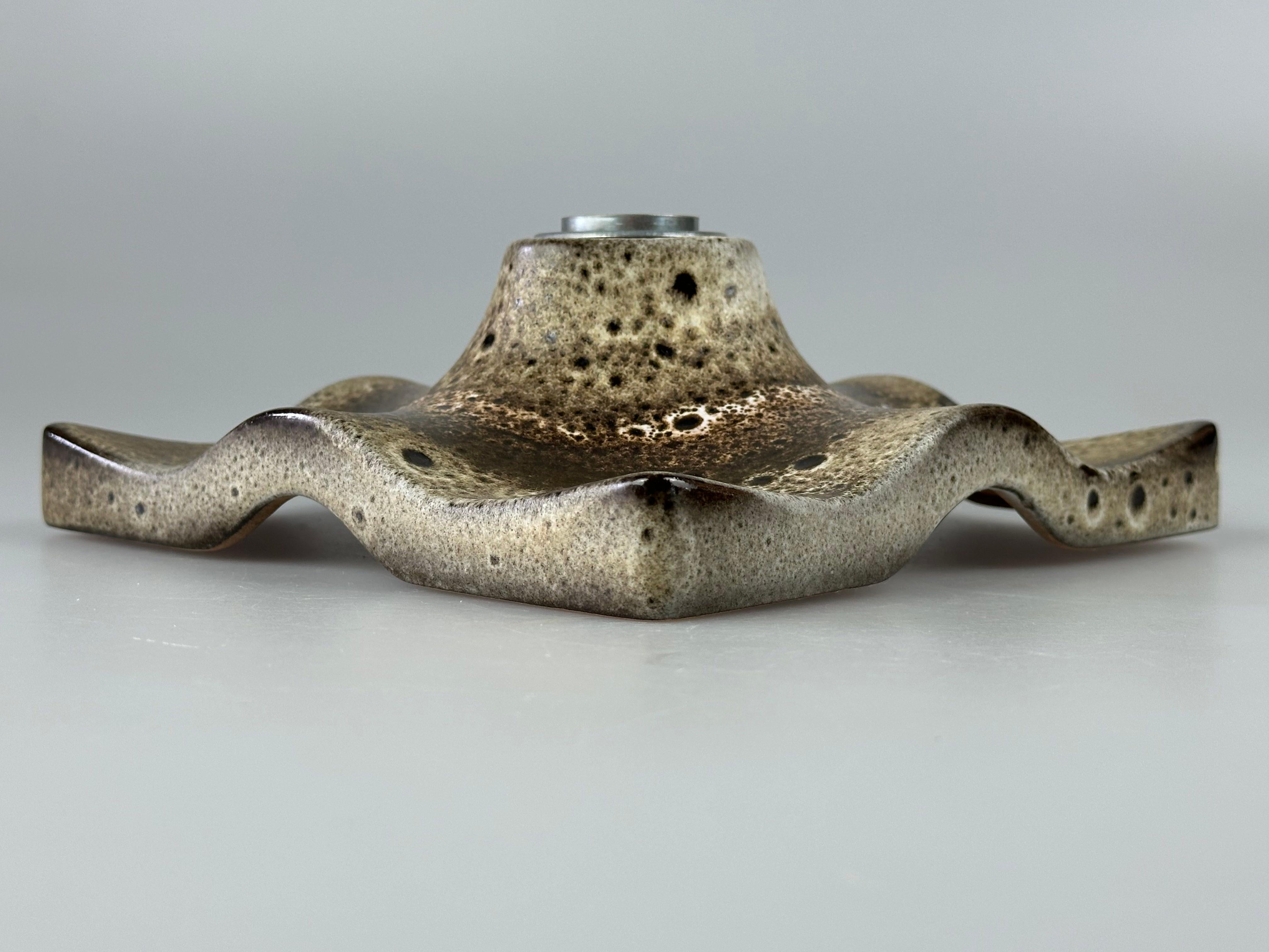 1960s/1970s Ceramic Wall Lamp, Mid-Century Wall Sconce, Space Age Design en vente 4