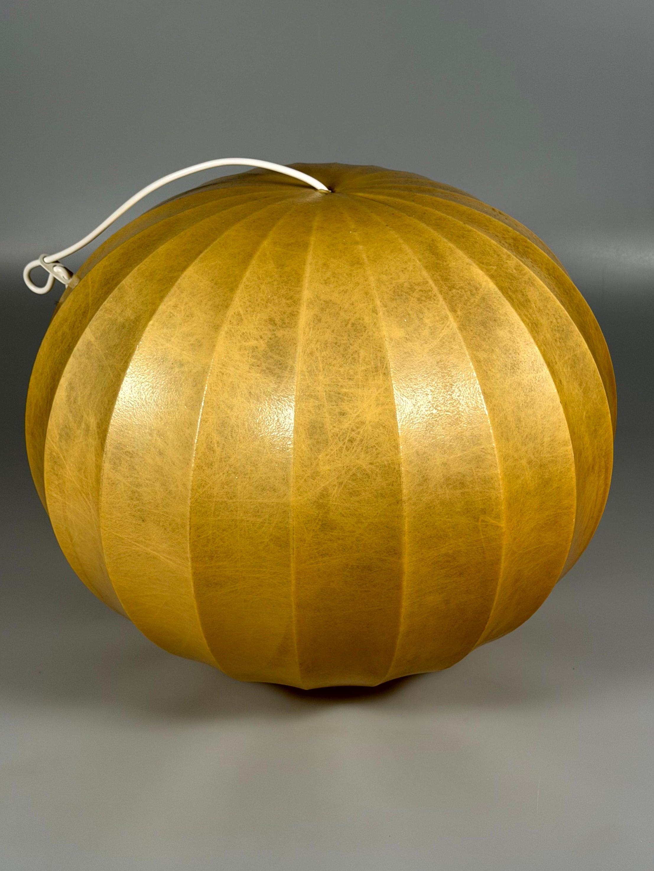 1960s 1970s Cocoon Ceiling Lamp Globe Lamp 