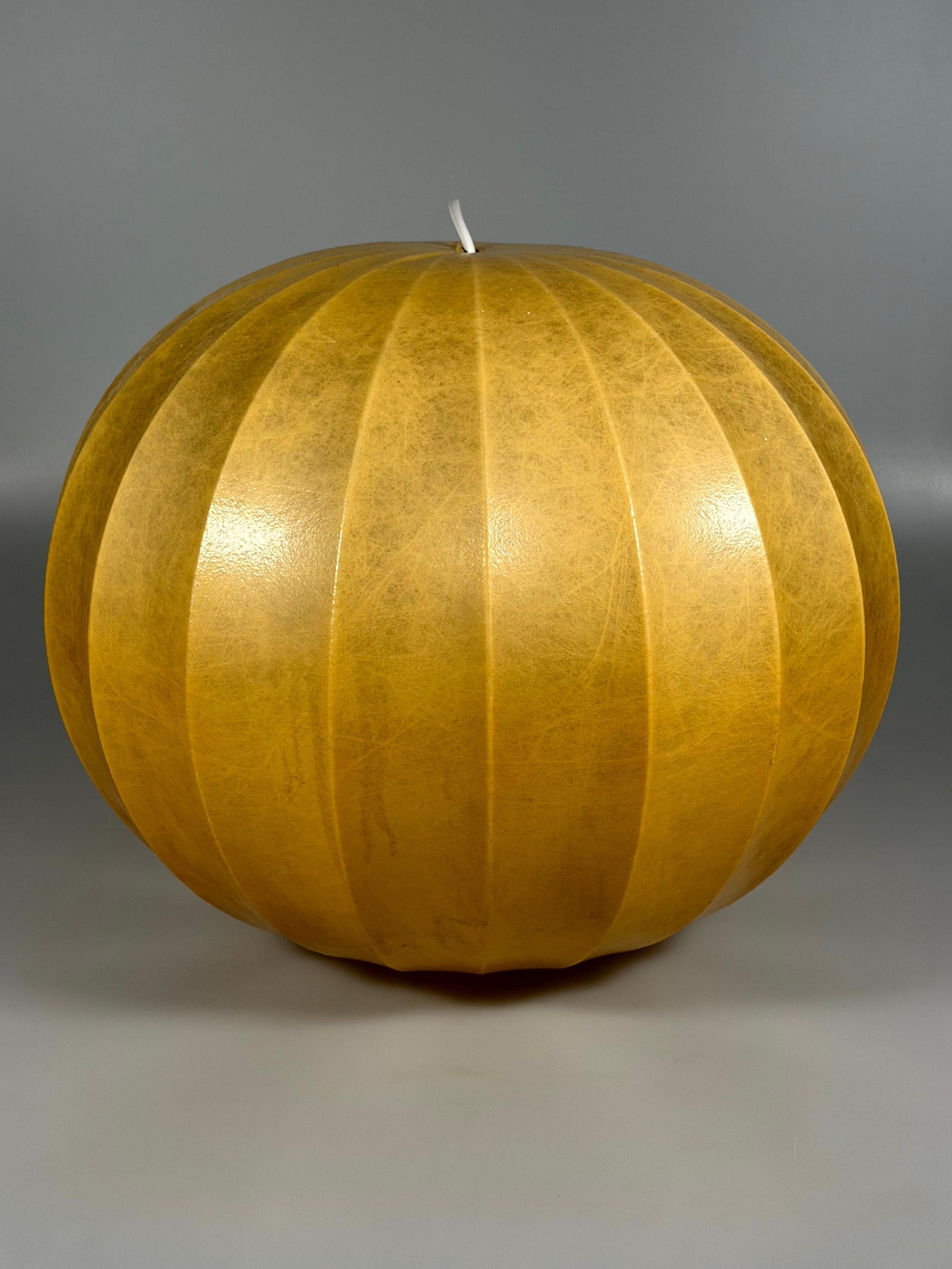 1960s 1970s Cocoon Ceiling Lamp Globe Lamp 