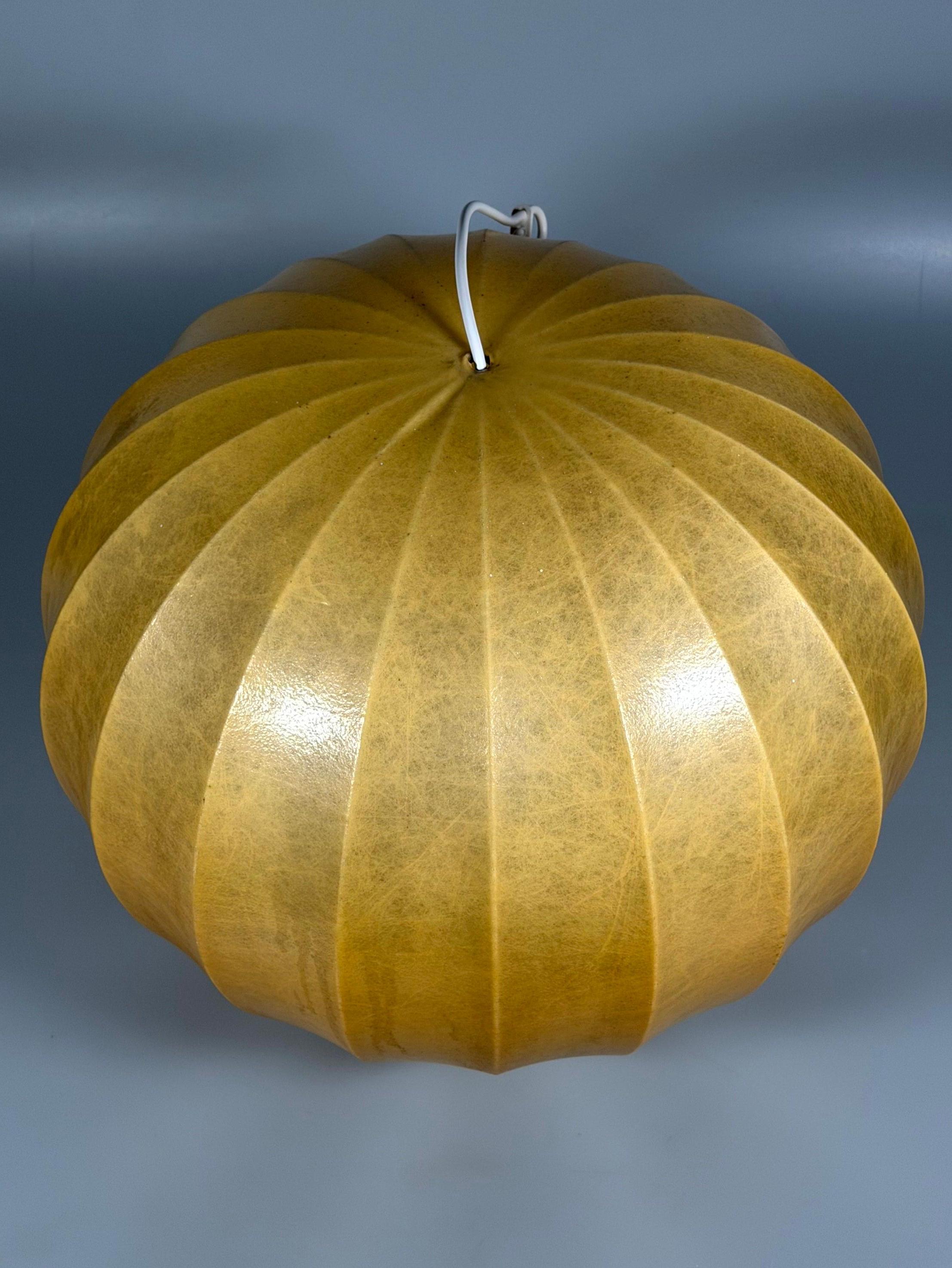 1960s 1970s Cocoon Ceiling Lamp Globe Lamp 