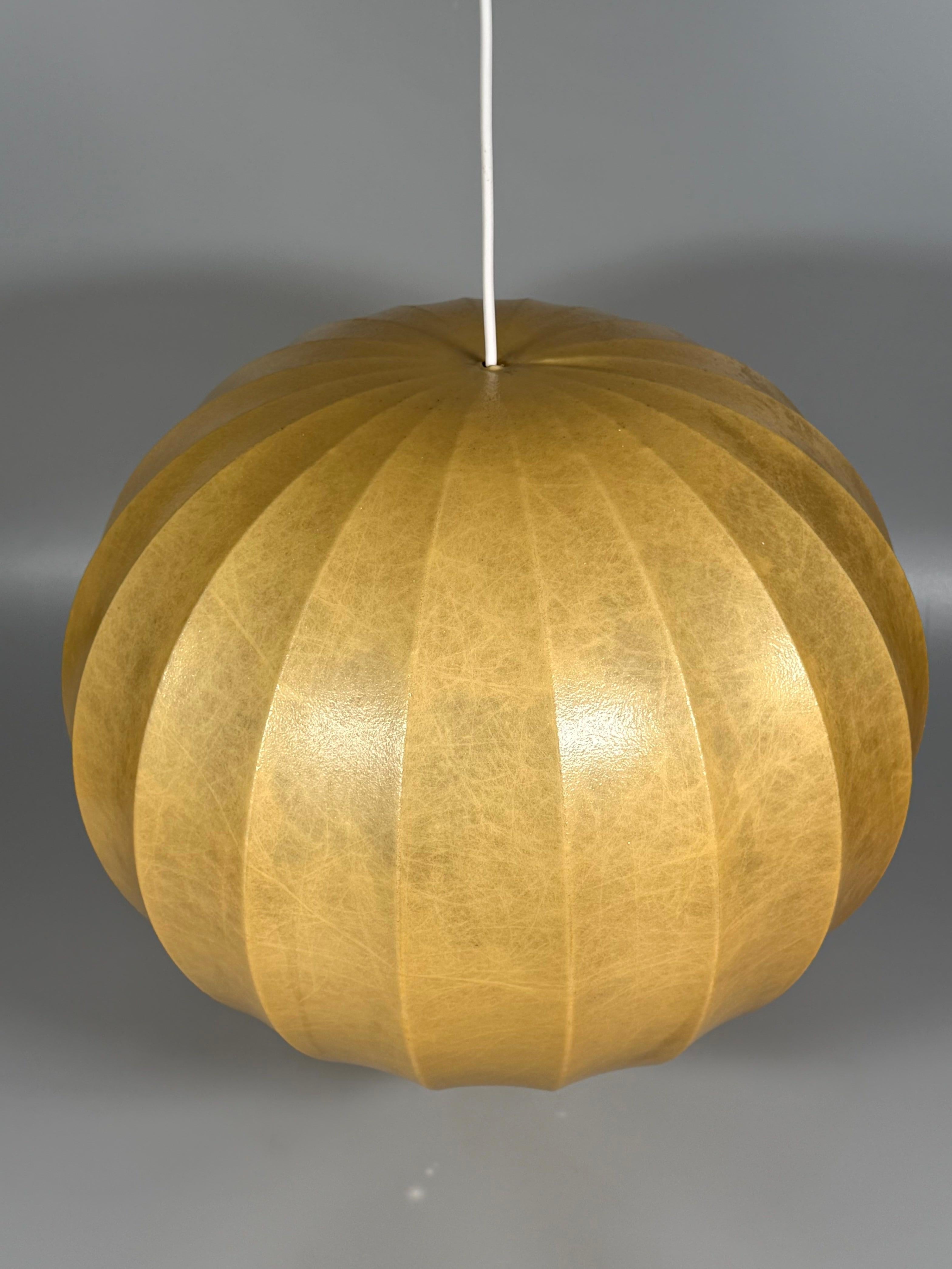1960s 1970s Cocoon Ceiling Lamp Globe Lamp 