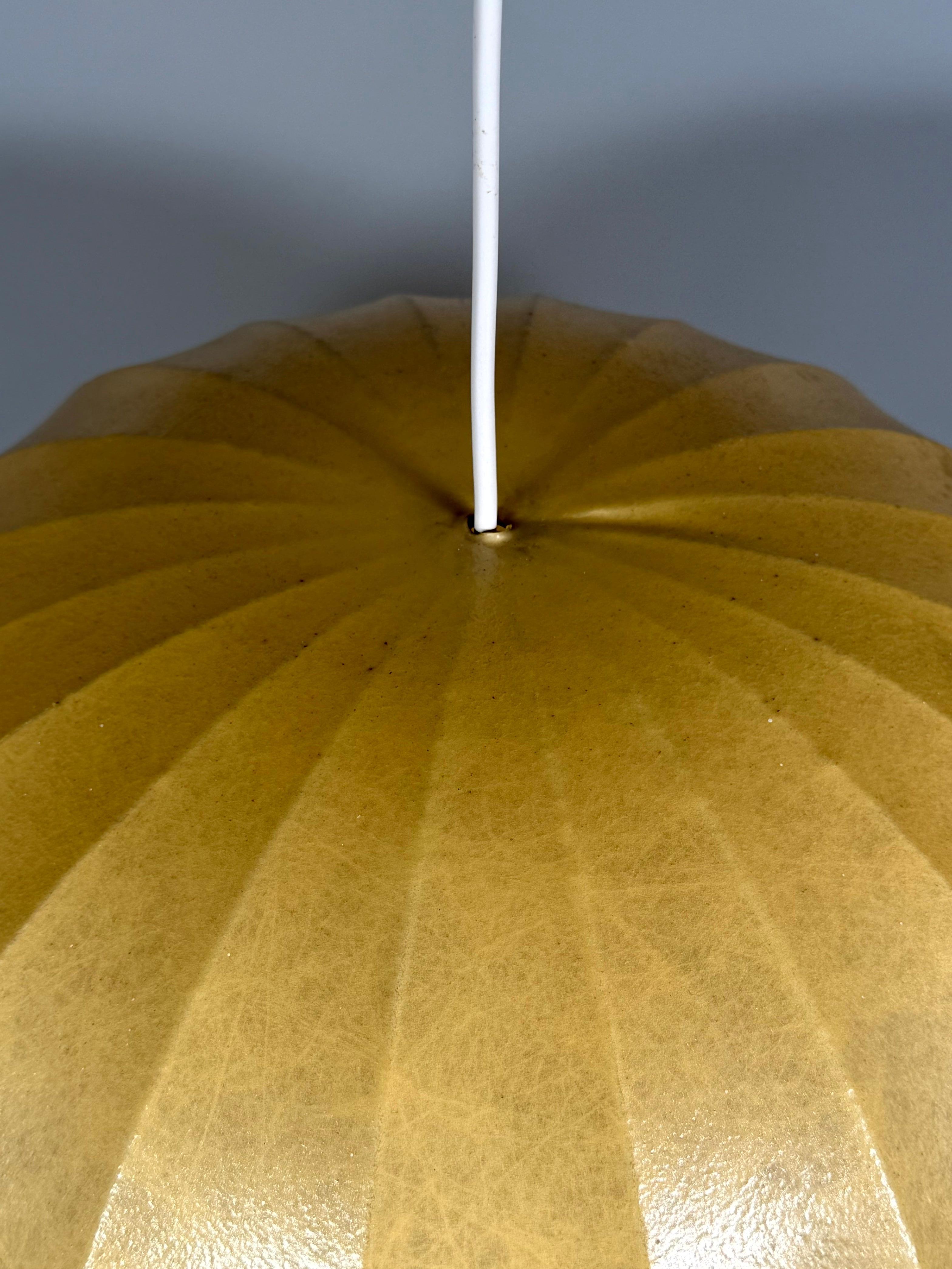 Plastic 1960s 1970s Cocoon Ceiling Lamp Globe Lamp 