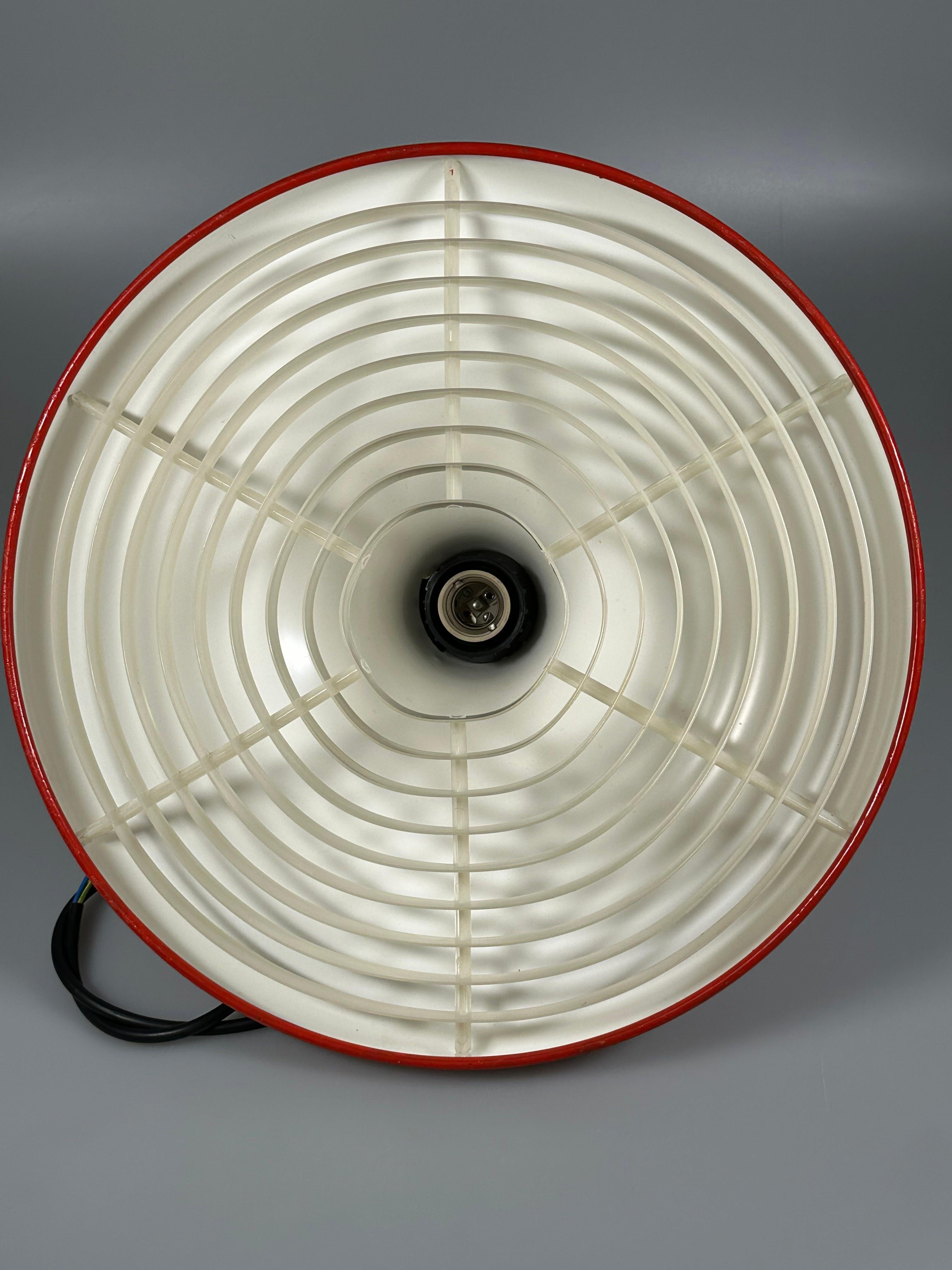 Lampada da soffitto Erco Lightning in metallo e alluminio degli anni '60 e '70 in vendita 6