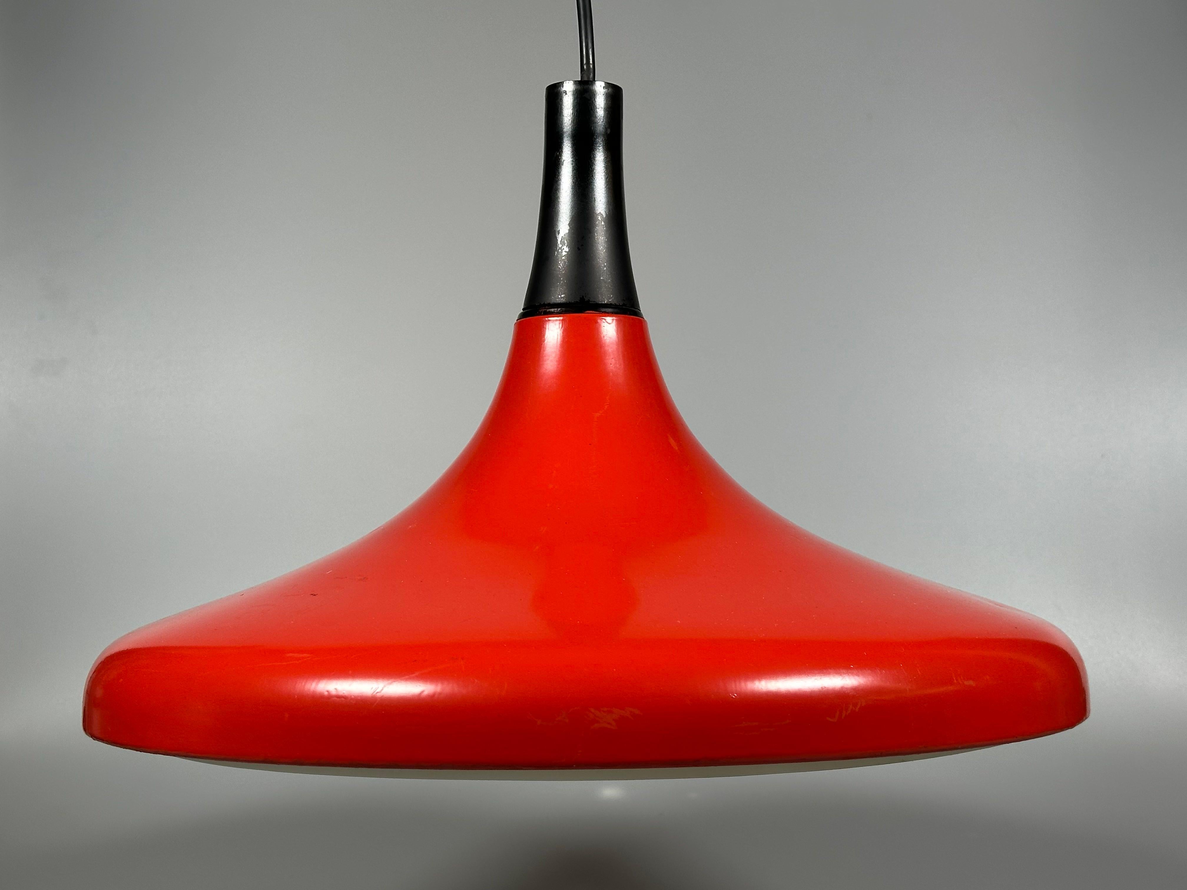 Tedesco Lampada da soffitto Erco Lightning in metallo e alluminio degli anni '60 e '70 in vendita