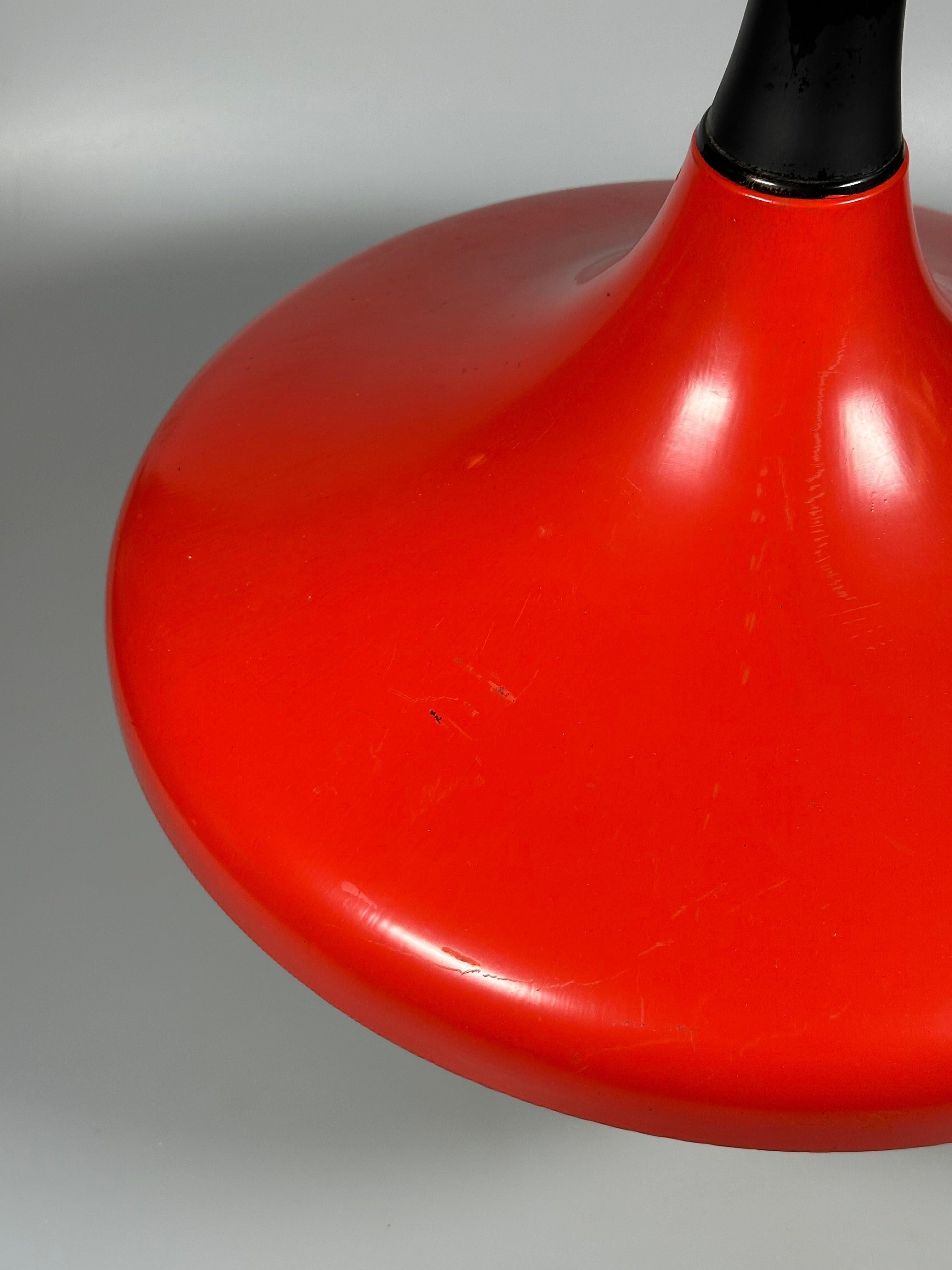 Fine XX secolo Lampada da soffitto Erco Lightning in metallo e alluminio degli anni '60 e '70 in vendita