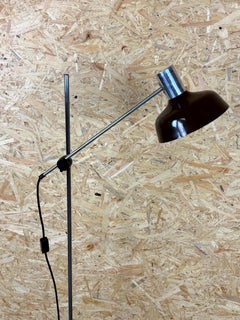 1960s 1970 Lampadaire Mid Century Space Age Design Metal