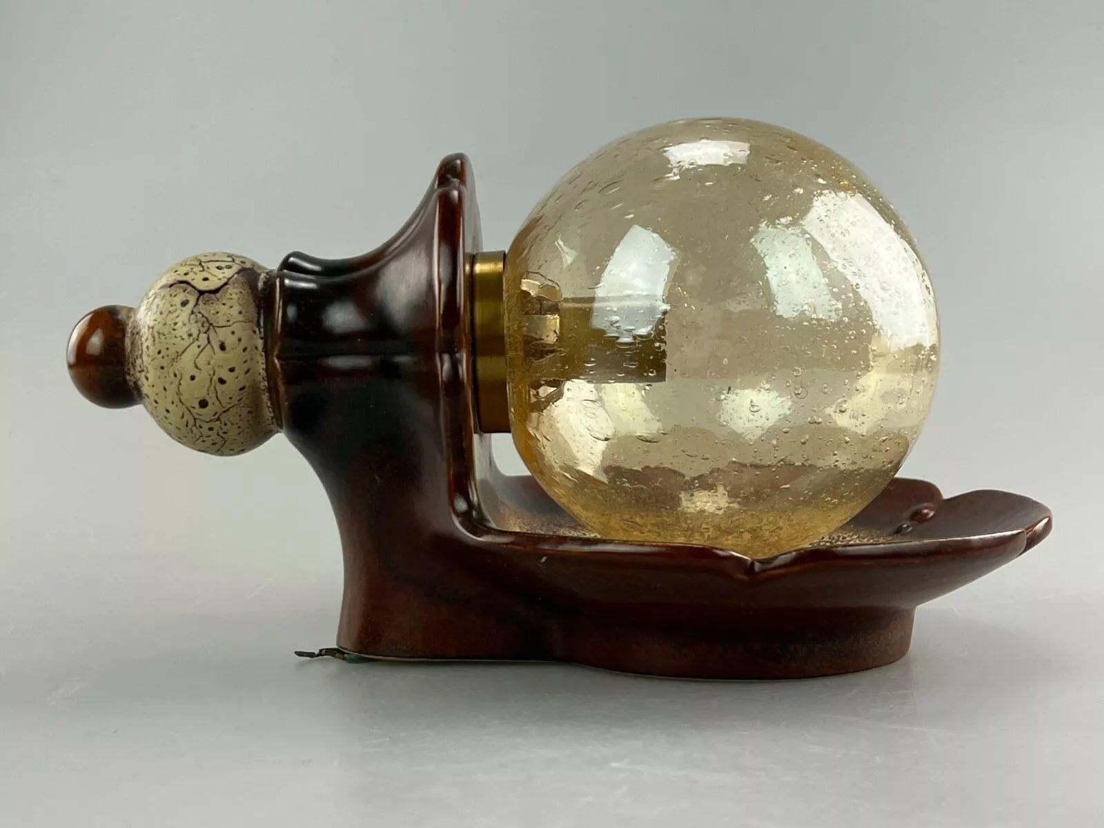 1960s 1970s Lamp Light Wall Lamp Ceramic Mid Century Space Age Design In Good Condition For Sale In Neuenkirchen, NI