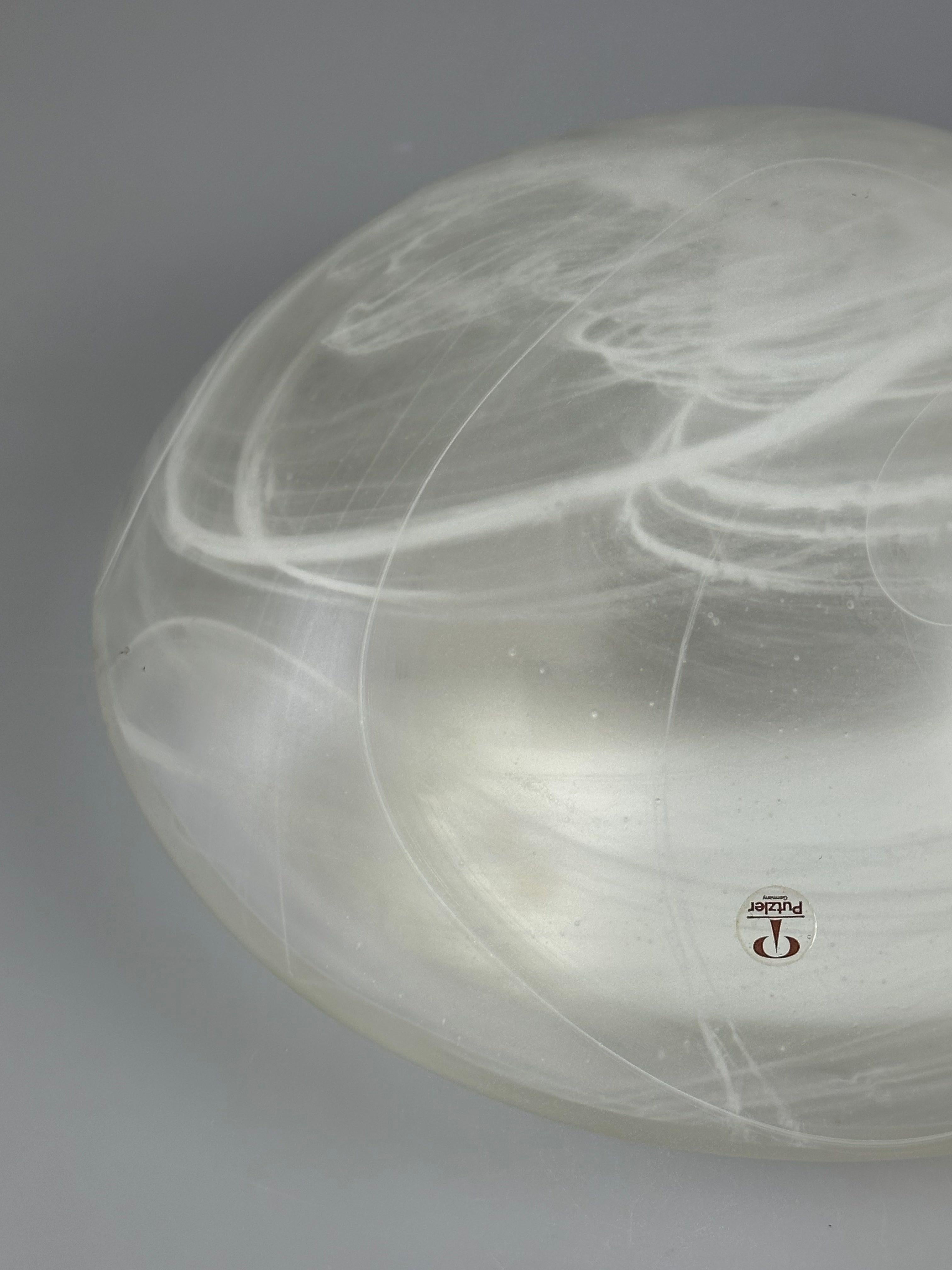 Mid-20th Century 1960s/1970s Peill & Putzler Germany Ceiling Lamp, Space Age Design For Sale