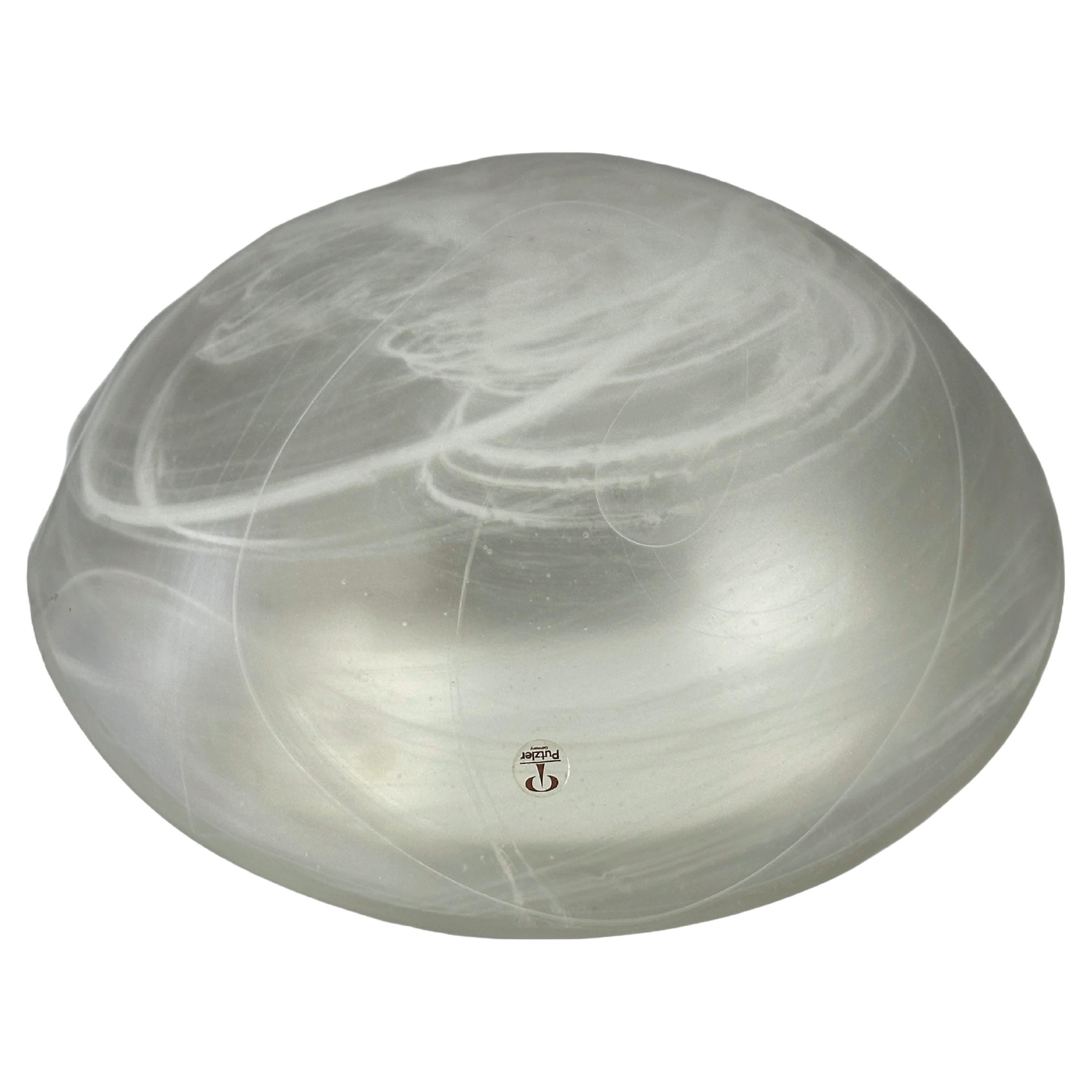 1960s/1970s Peill & Putzler Germany Ceiling Lamp, Space Age Design For Sale