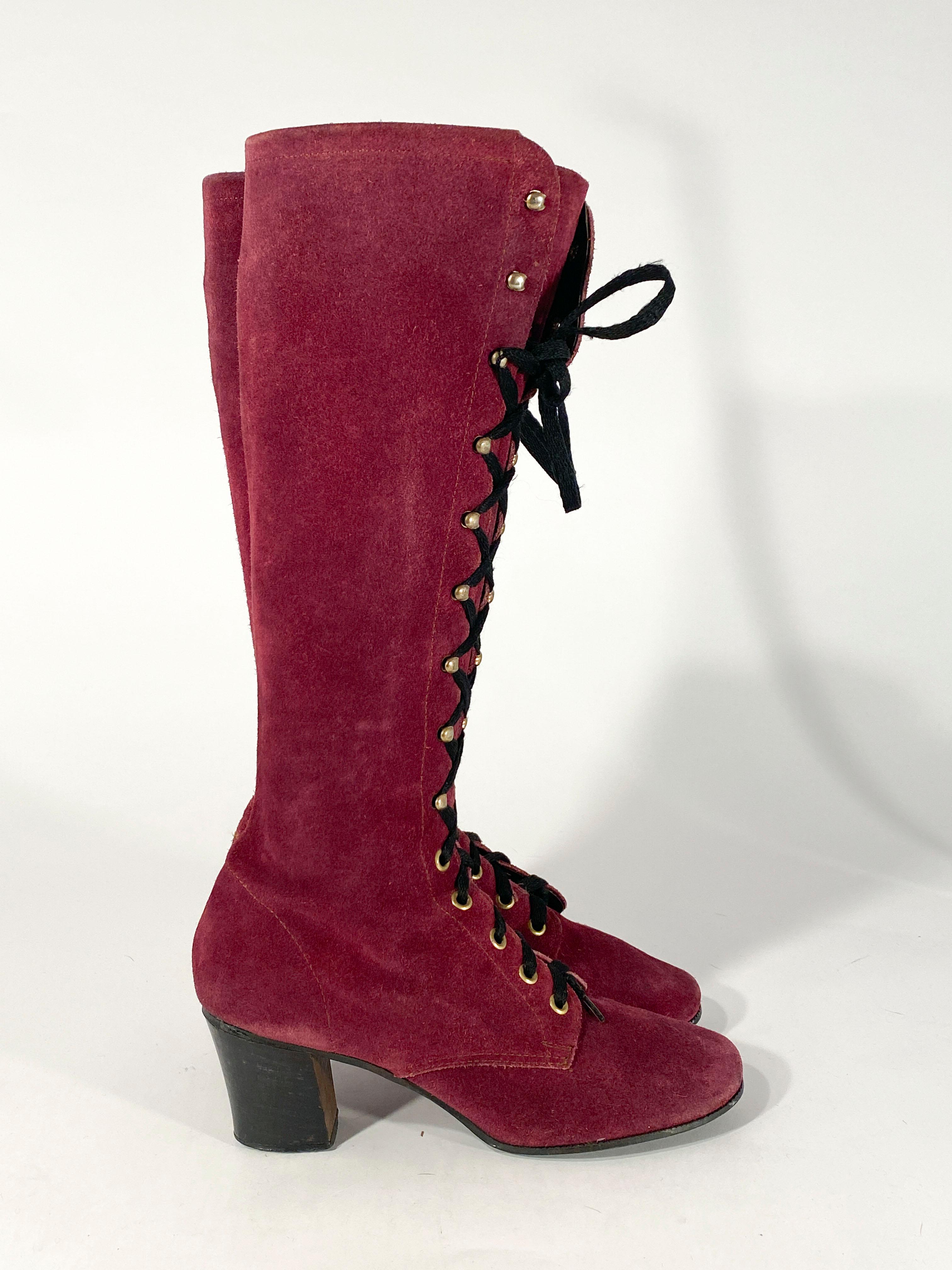 suede gogo boots