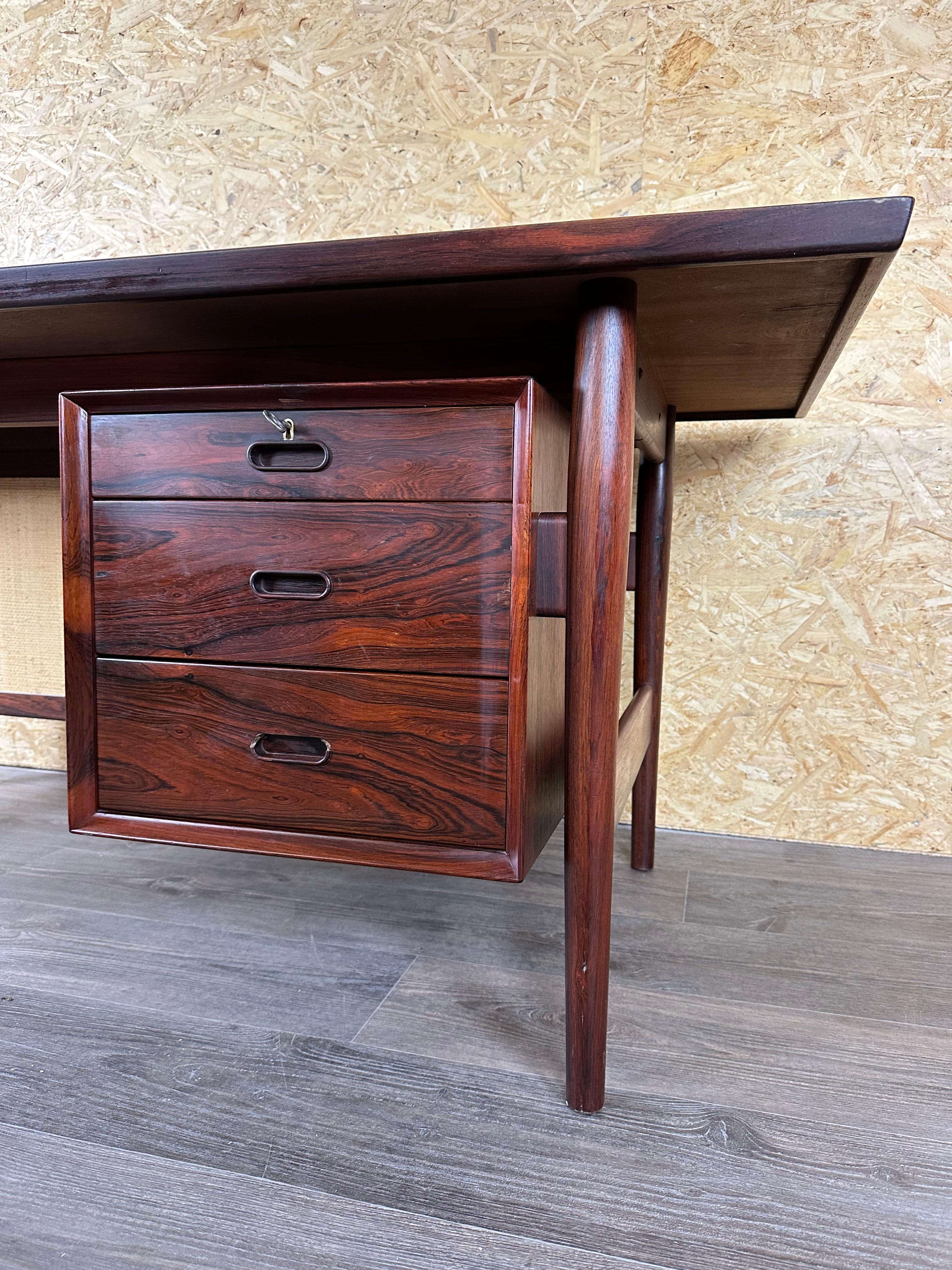 Bureau Rio Rosewood d'Arne Vodder pour Sibast Furniture des années 1960 et 1970 en vente 6