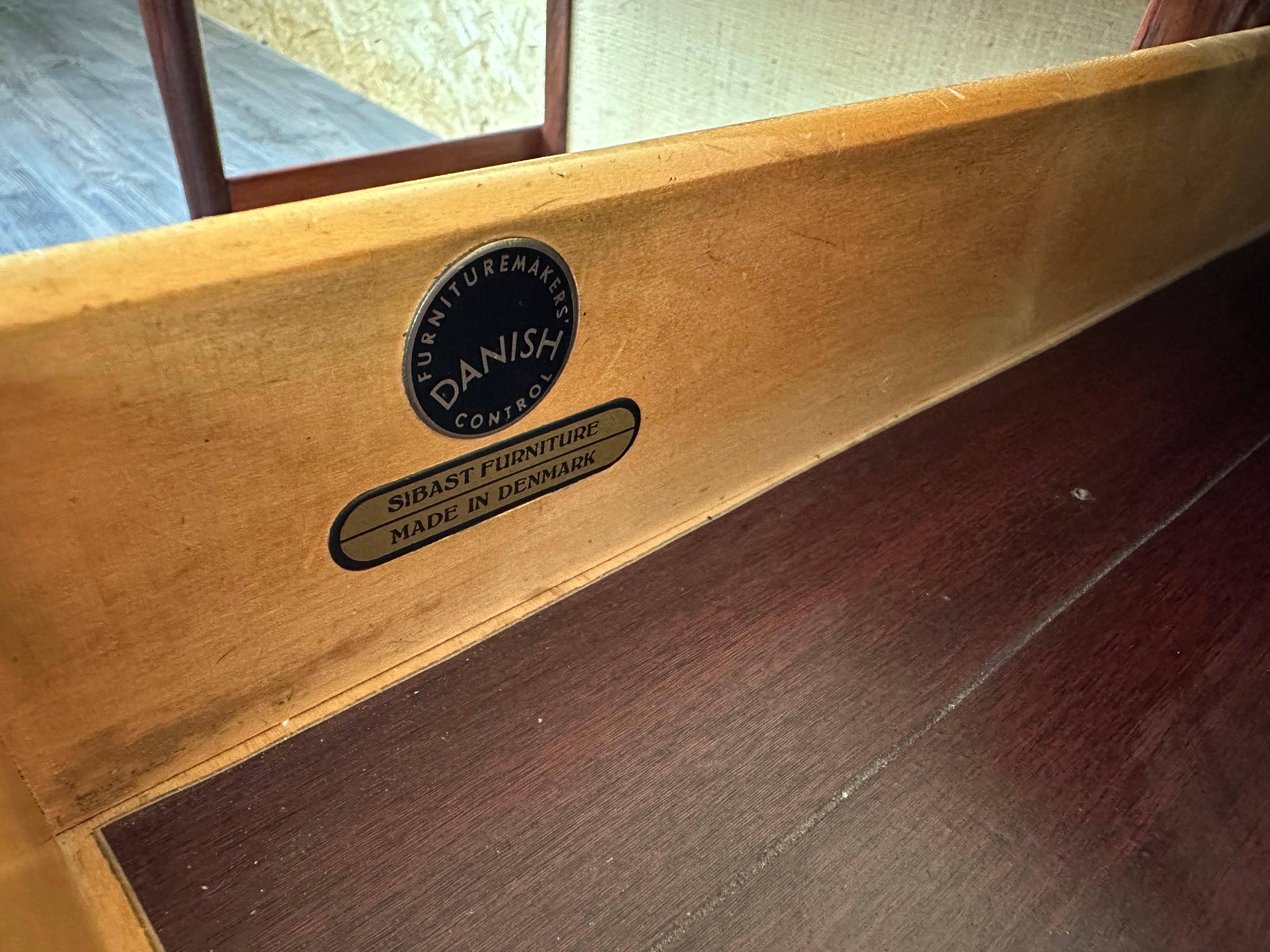 Bureau Rio Rosewood d'Arne Vodder pour Sibast Furniture des années 1960 et 1970 en vente 9