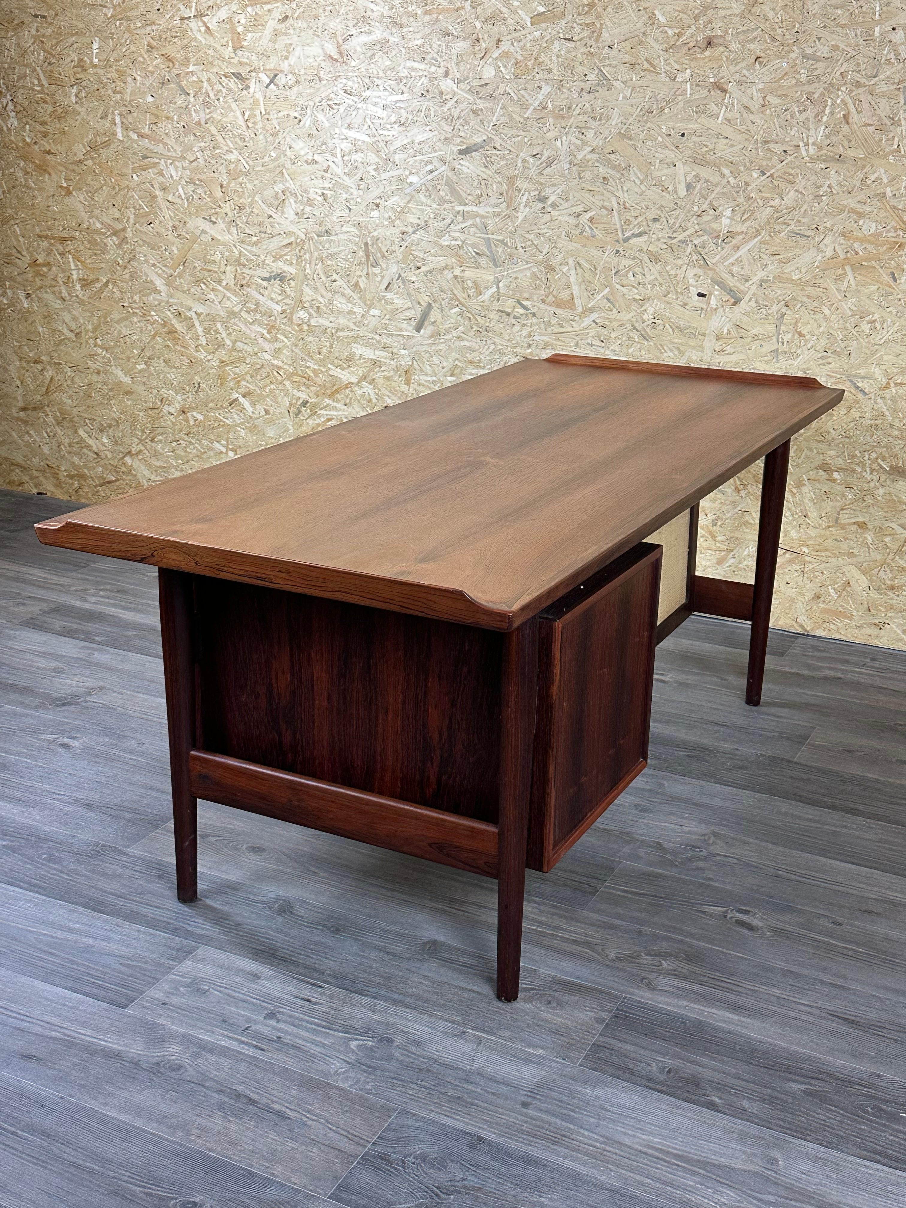Bureau Rio Rosewood d'Arne Vodder pour Sibast Furniture des années 1960 et 1970 en vente 13