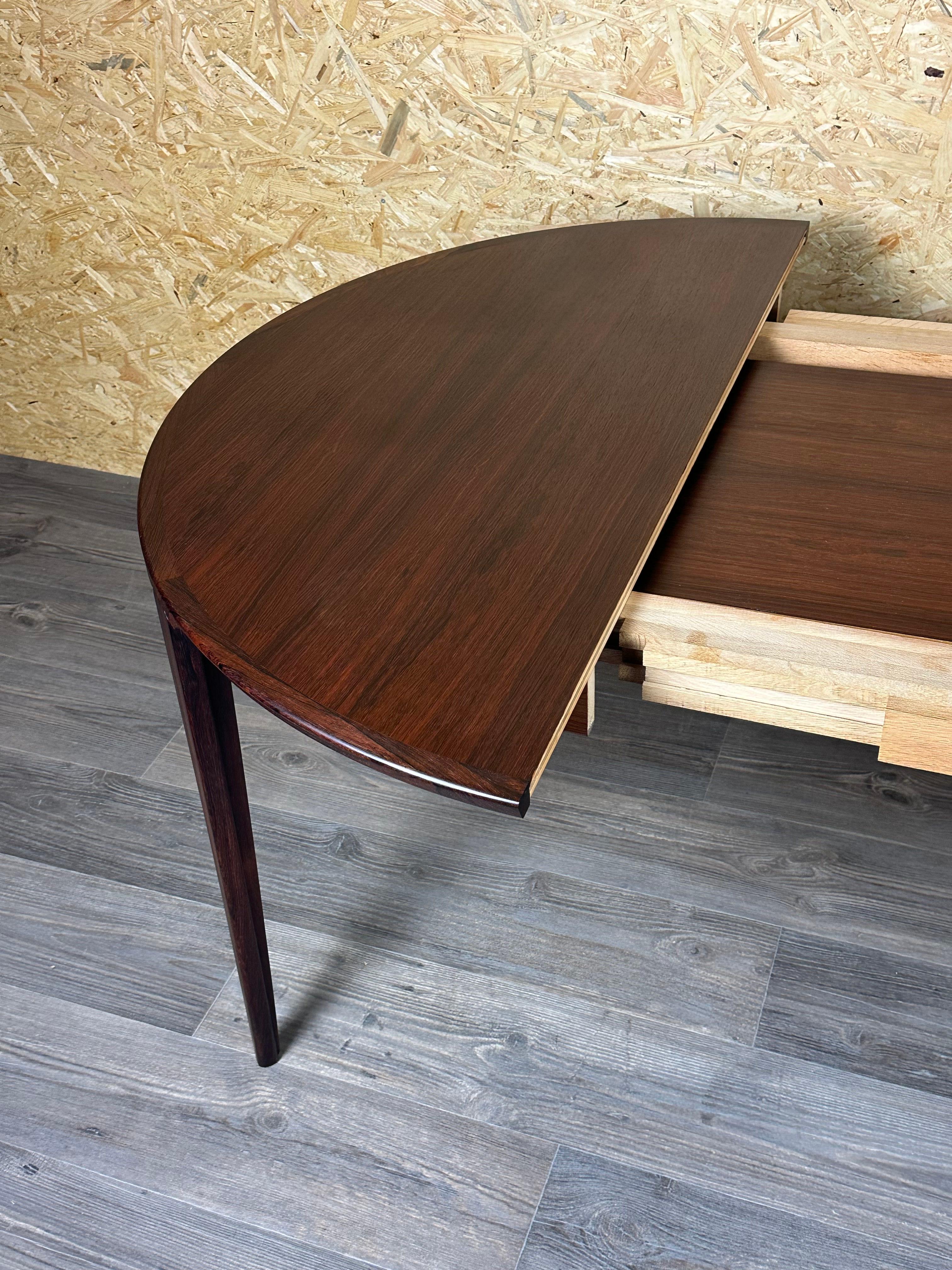 Table de salle à manger Rio en bois de rose par Henry Rosengren Hansen, années 1960/1970 en vente 5