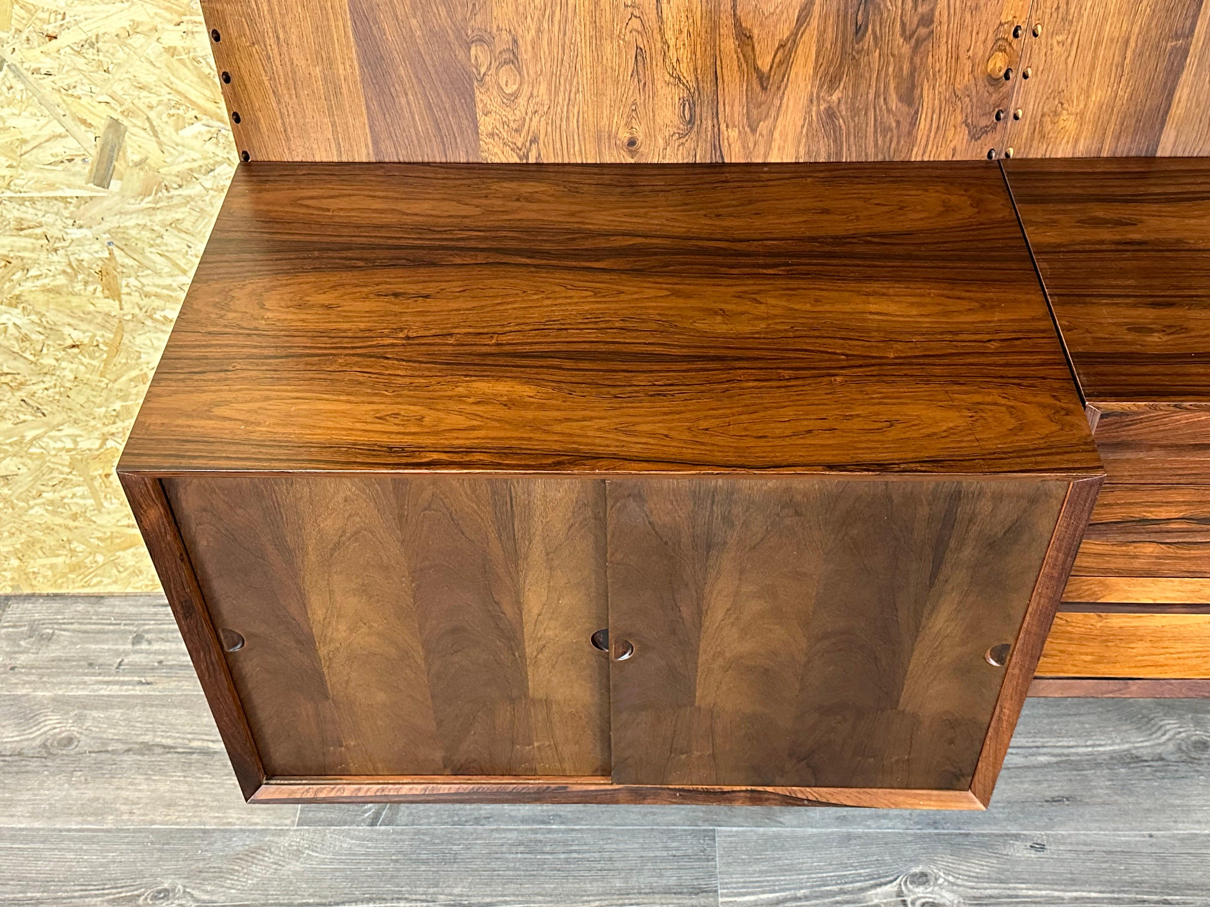 Rio-Regalsystem aus Rosenholz von Poul Cadovius für Cado, Dänemark, 1960er und 1970er Jahre im Angebot 8