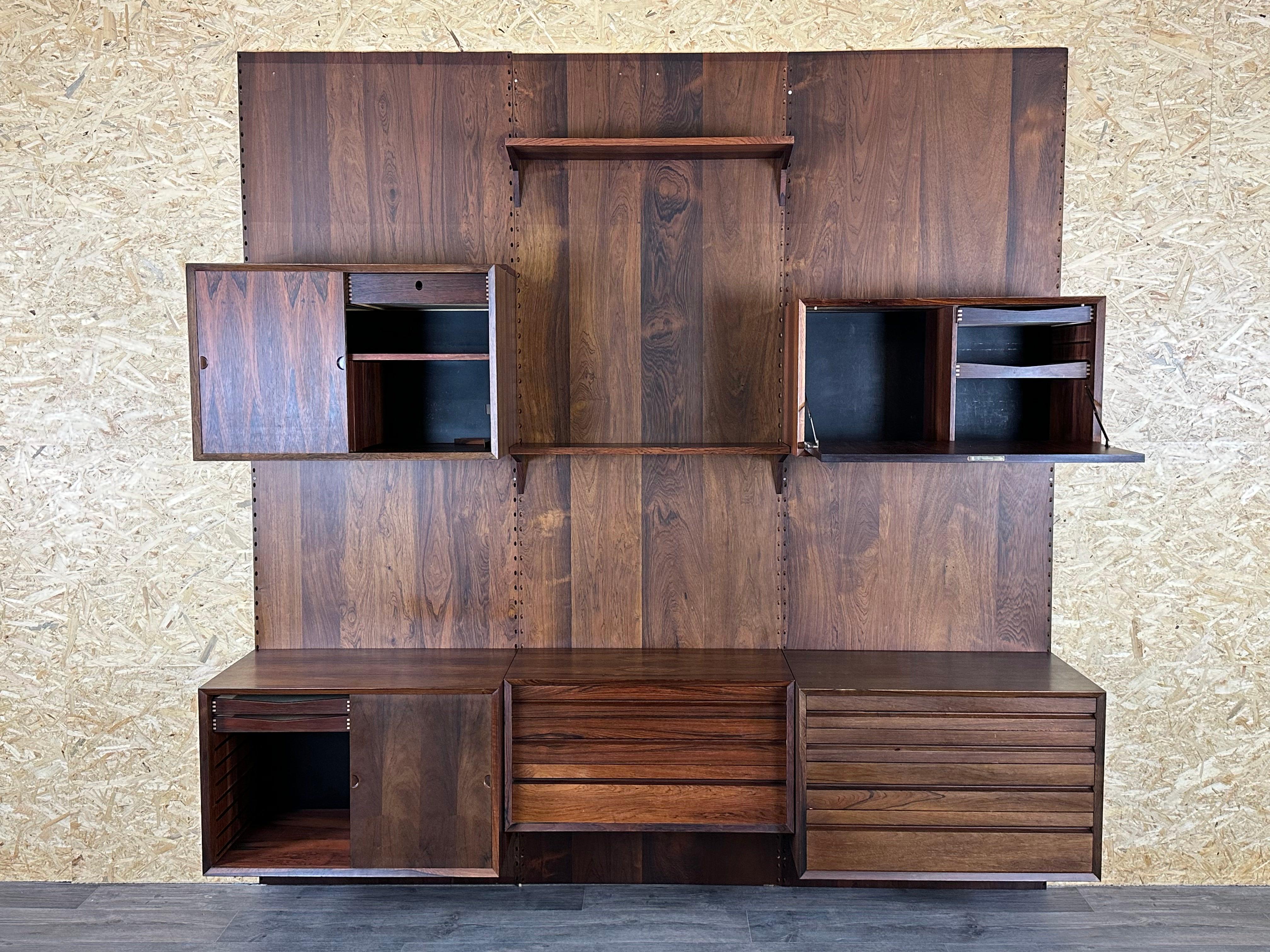 Rio-Regalsystem aus Rosenholz von Poul Cadovius für Cado, Dänemark, 1960er und 1970er Jahre im Angebot 11