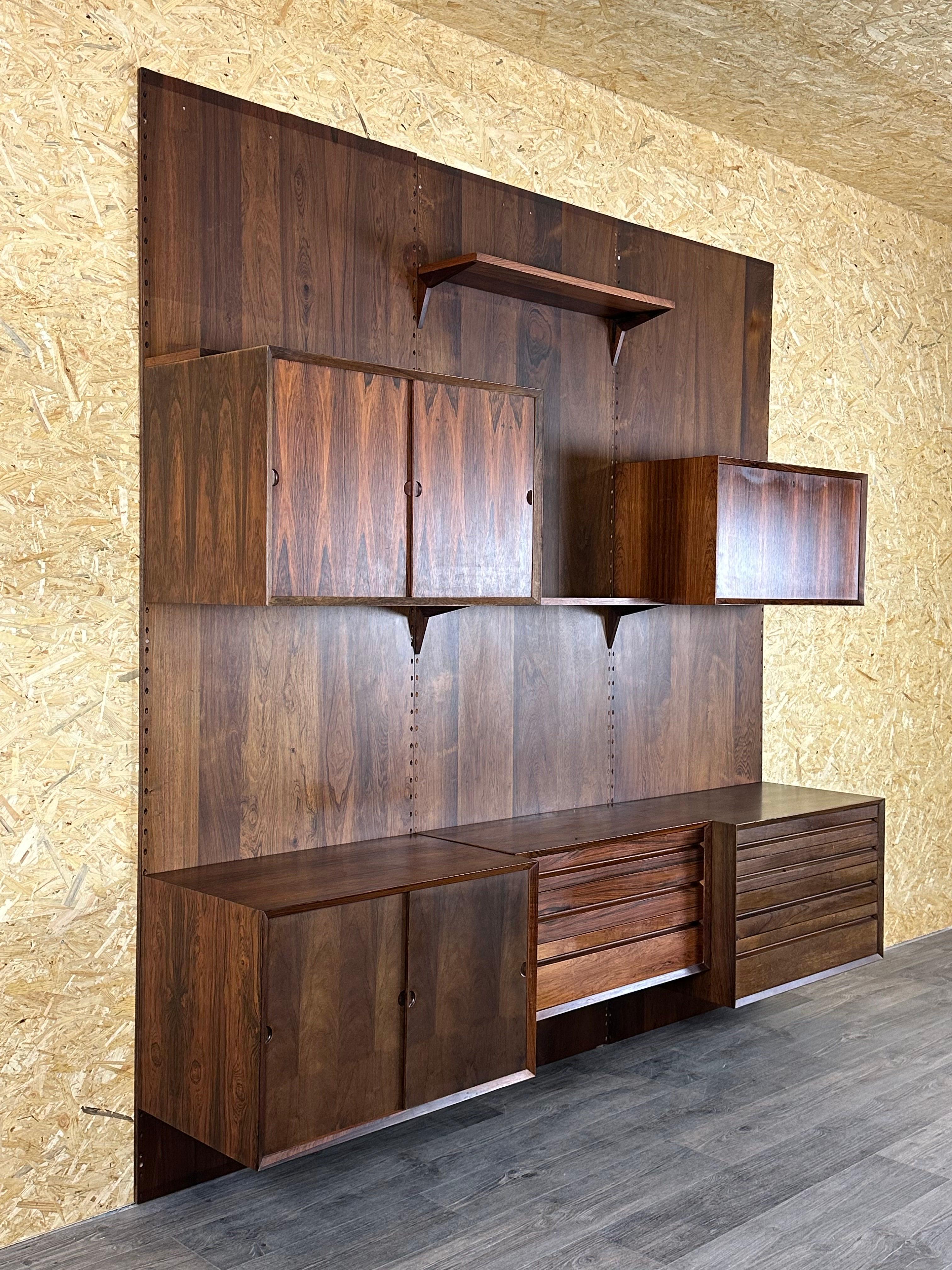 Rio-Regalsystem aus Rosenholz von Poul Cadovius für Cado, Dänemark, 1960er und 1970er Jahre im Zustand „Gut“ im Angebot in Neuenkirchen, NI