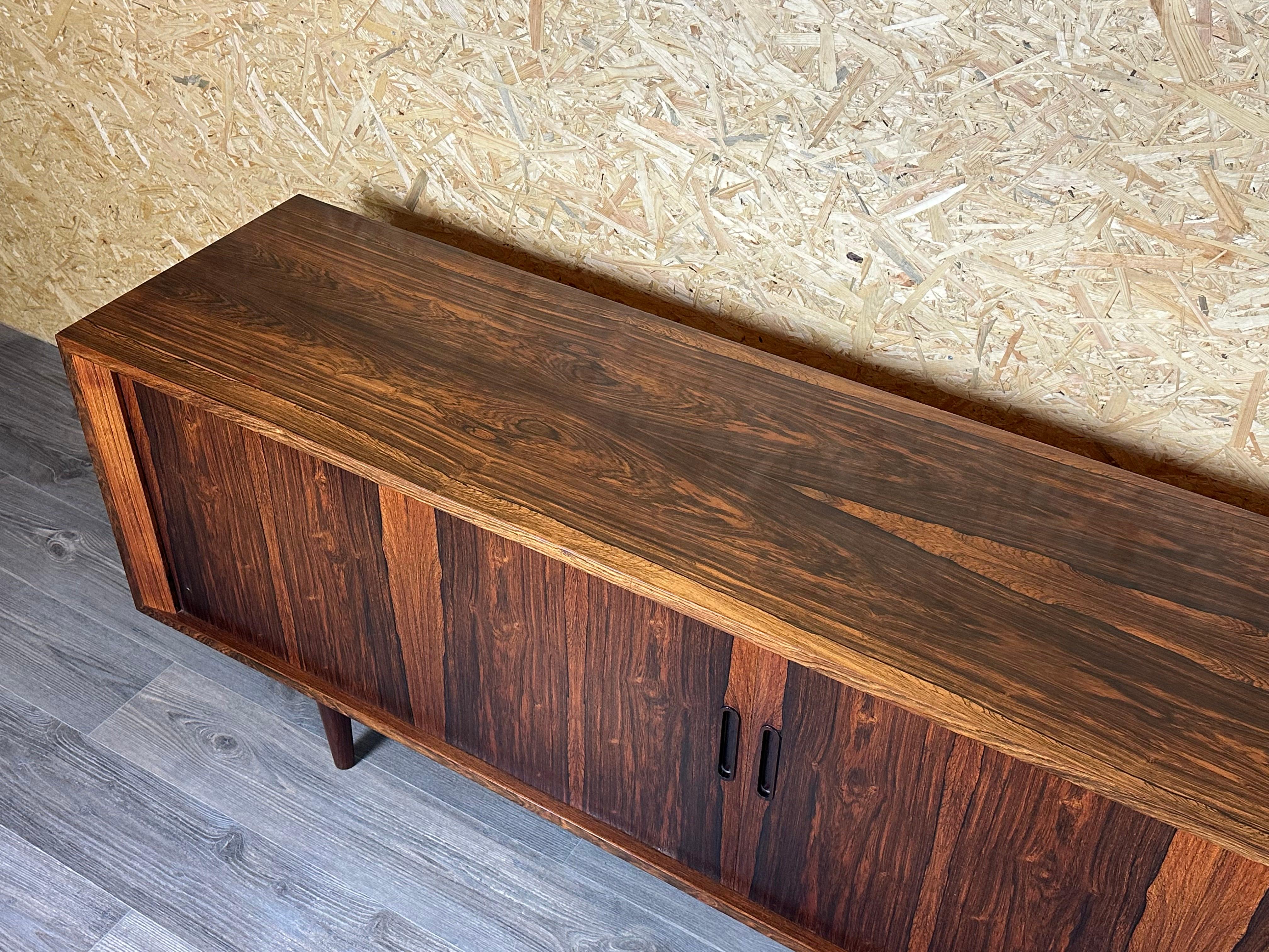 1960s 1970s Rosewood Sideboard by Poul Hundevad Danish Design Denmark For Sale 6