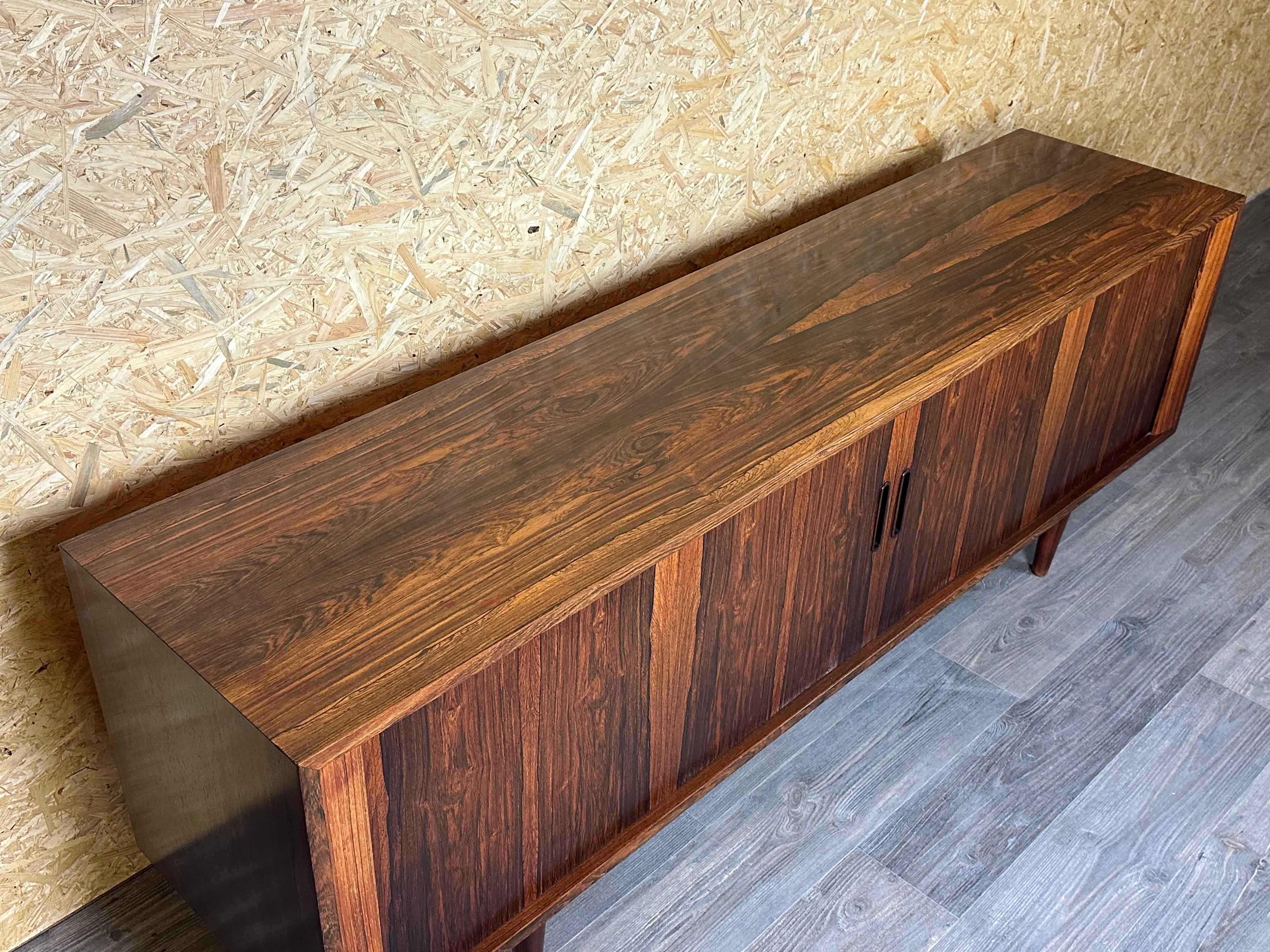 1960s 1970s Rosewood Sideboard by Poul Hundevad Danish Design Denmark For Sale 8