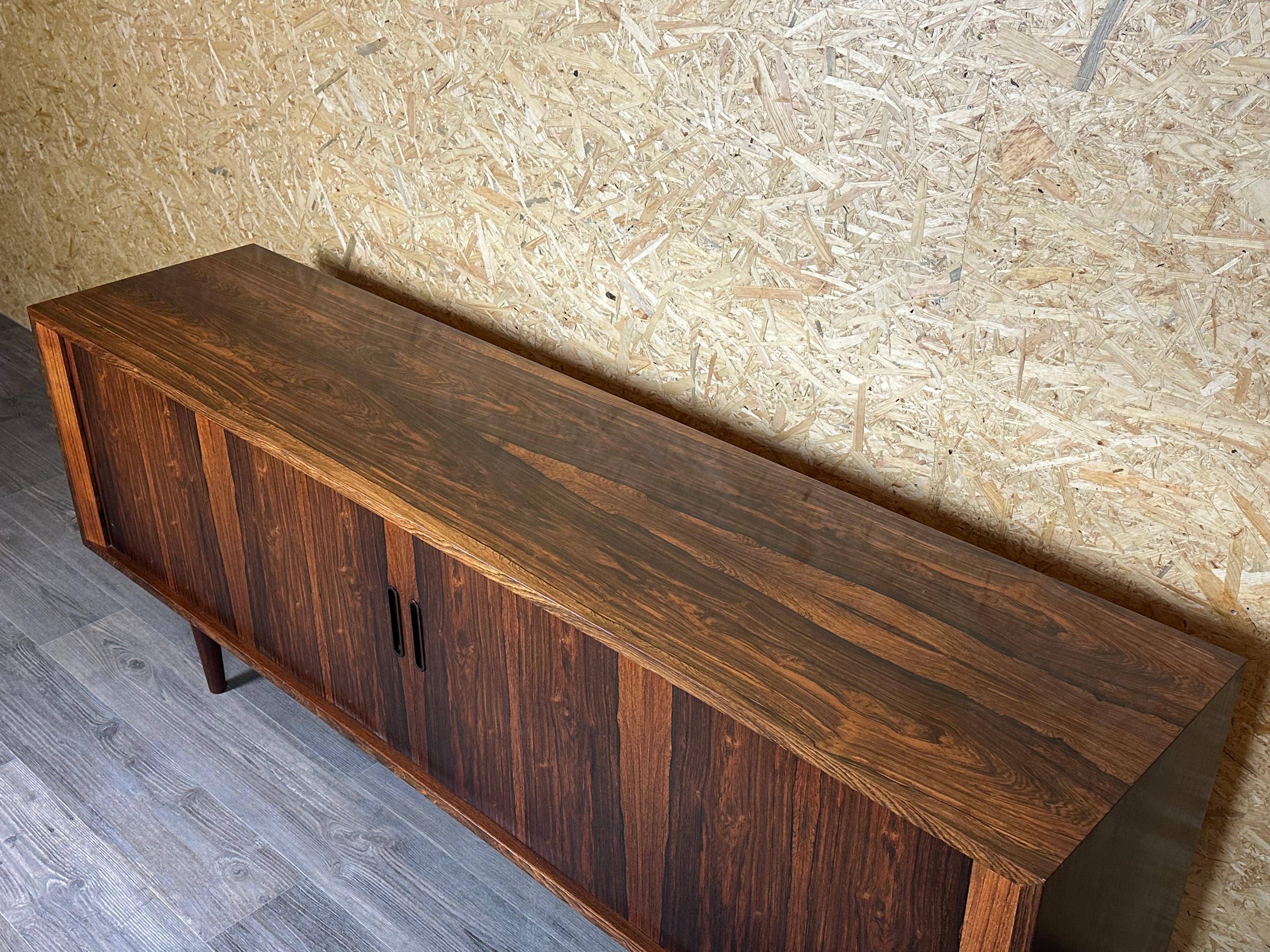 1960s 1970s Rosewood Sideboard by Poul Hundevad Danish Design Denmark For Sale 9