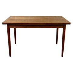 1960s 1970s Teak Dining Table Danish Modern Design Made in Denmark