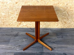 1960s 1970s Teak Side Table by O.D. Møbler A-S Denmark Danish Design