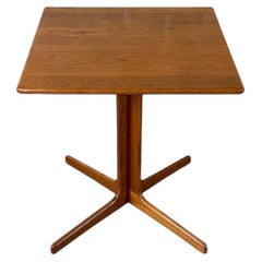 1960s 1970s Teak Side Table by O.D. Møbler A-S Denmark Danish Design