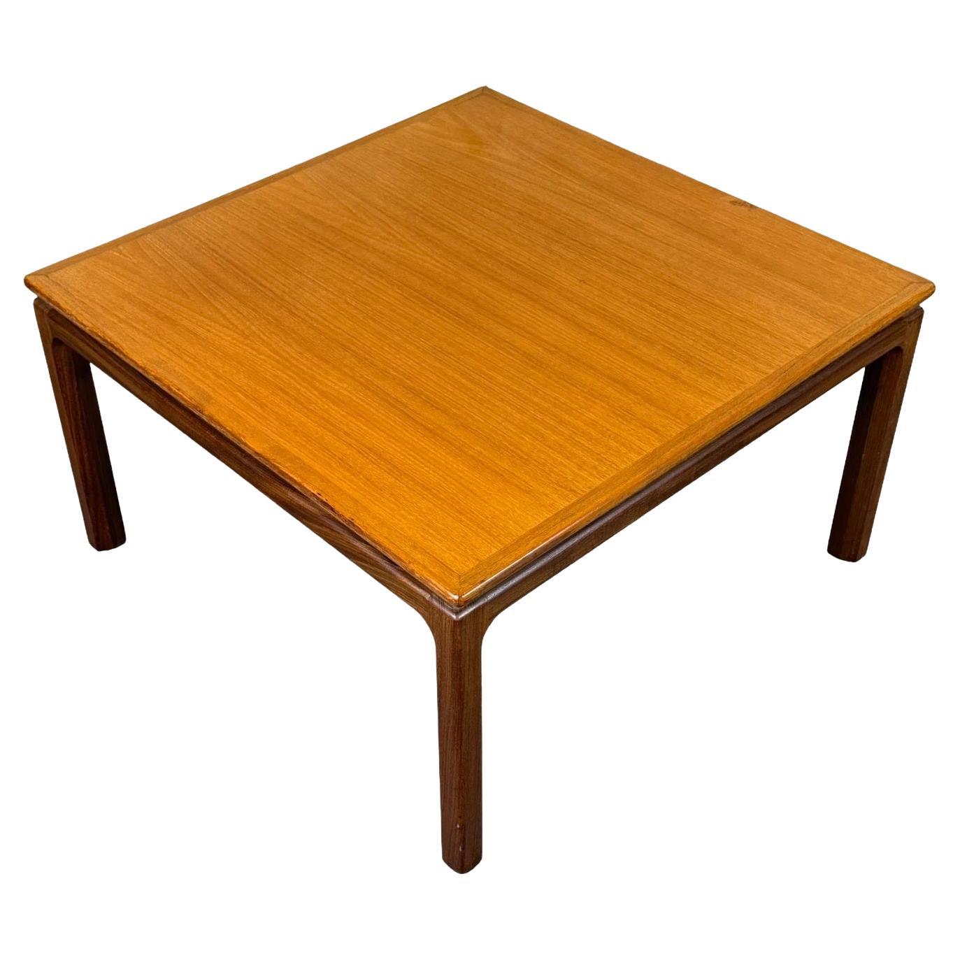 1960s 1970s Teak Side Table Coffee Table Danish Design Denmark For Sale