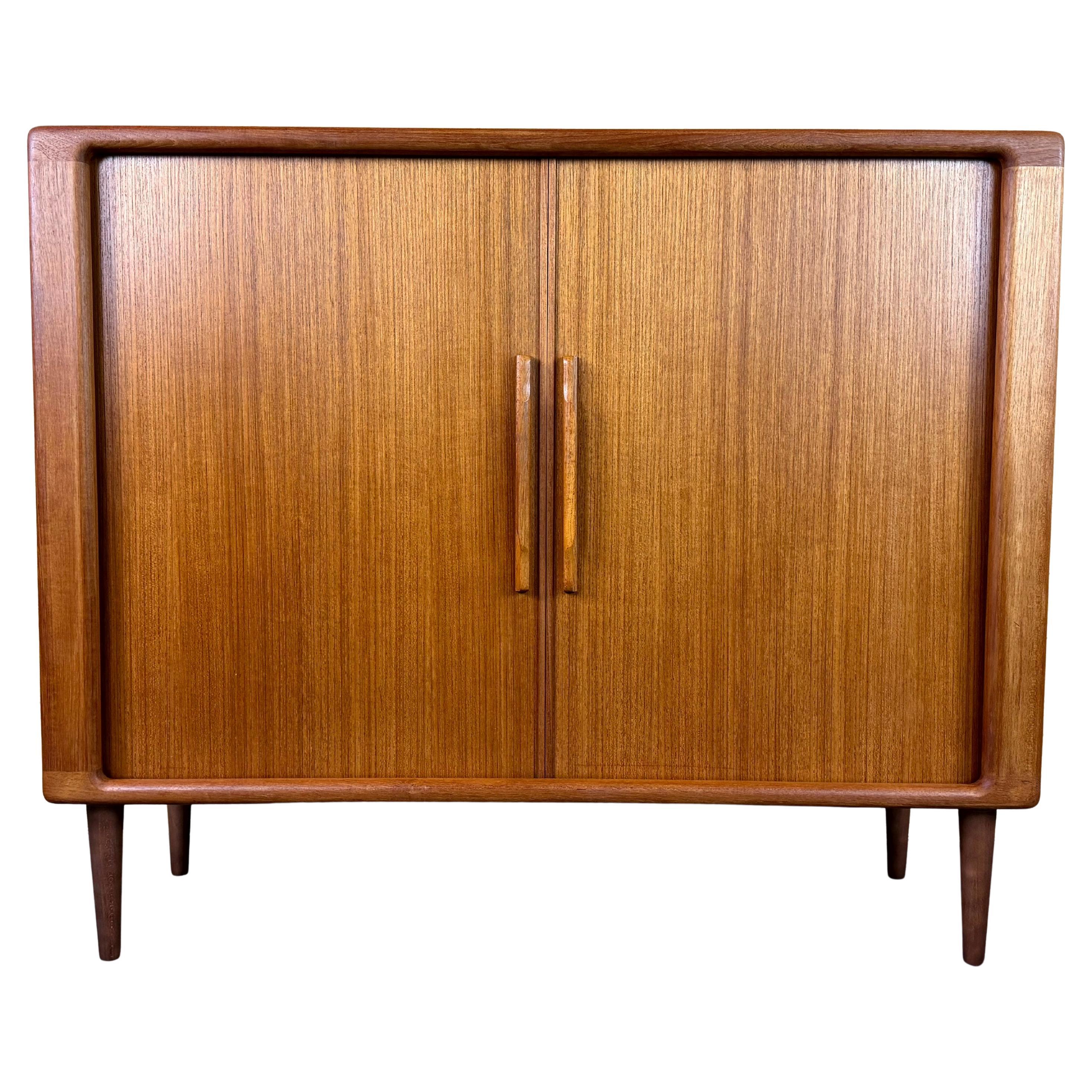 1960s 1970s Teak Sideboard Credenza Cabinet Danish Modern Design Denmark