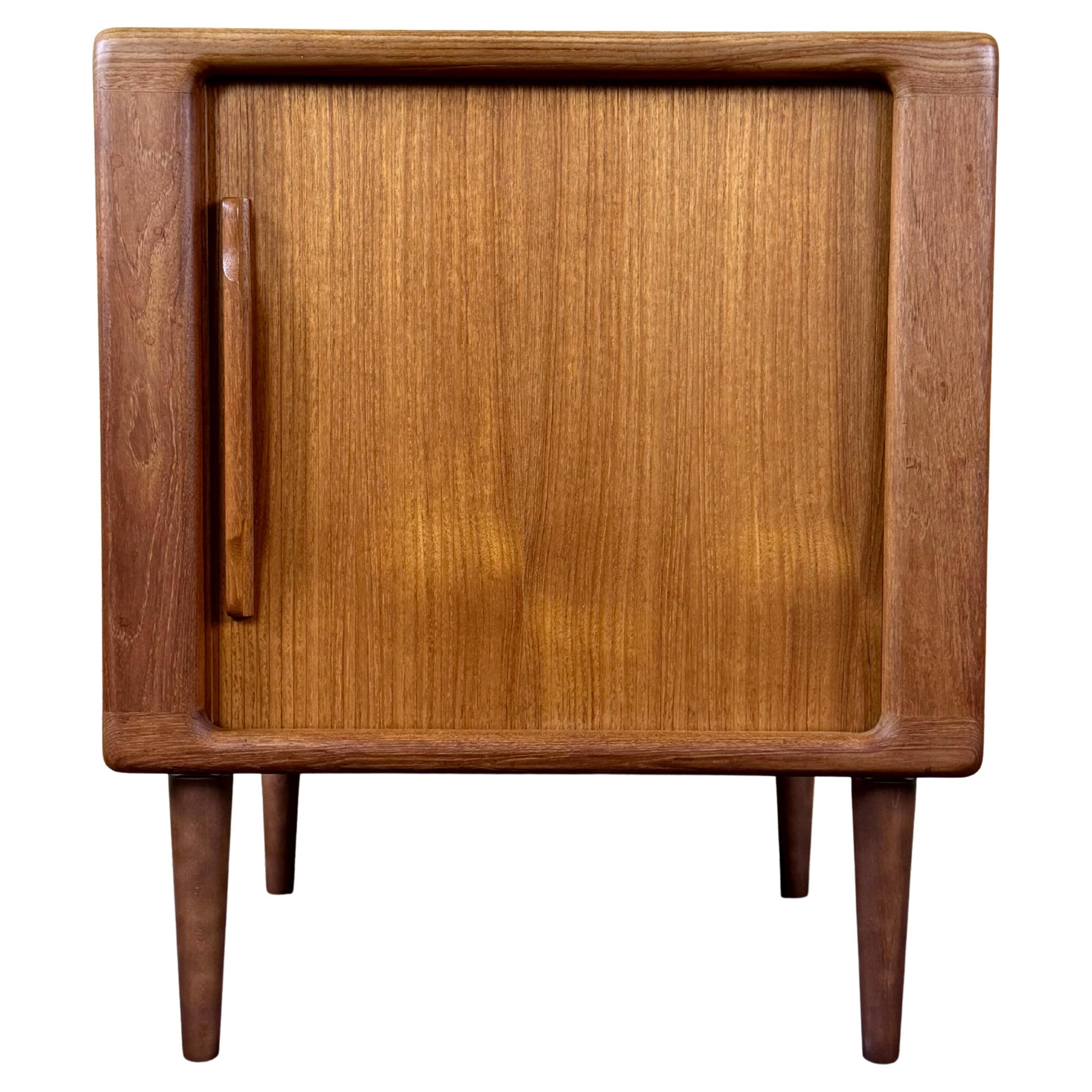 1960s 1970s Teak Sideboard Credenza Cabinet Danish Modern Design Denmark For Sale