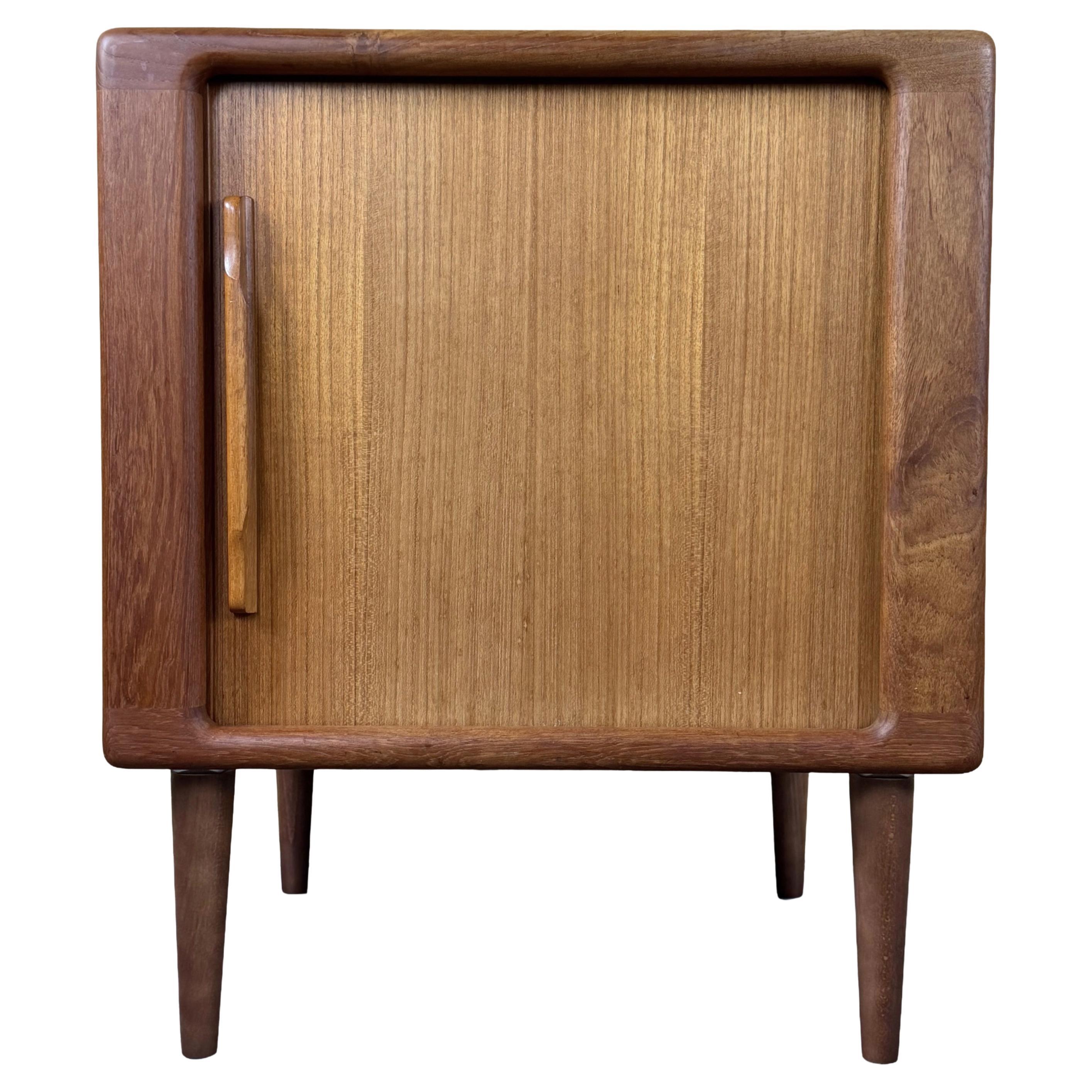 1960s 1970s Teak Sideboard Credenza Cabinet Danish Modern Design Denmark For Sale