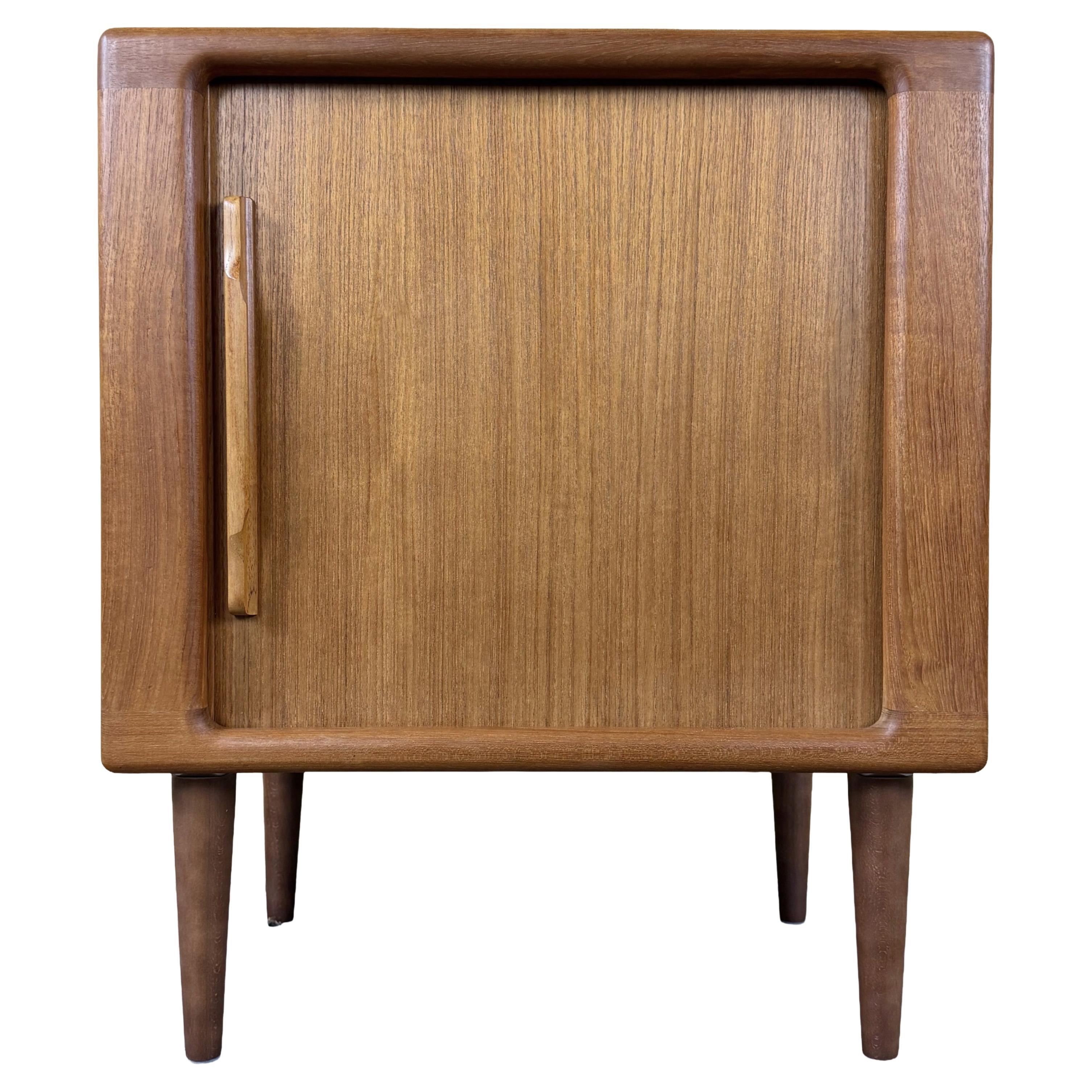 1960s 1970s Teak Sideboard Credenza Cabinet Danish Modern Design Denmark For Sale