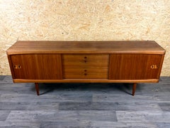 1960s 1970 Teck Sideboard Credenza H.W. A Klein Bramin Danish Modern Design