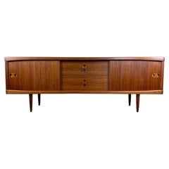 1960s 1970 Teck Sideboard Credenza H.W. A Klein Bramin Danish Modern Design