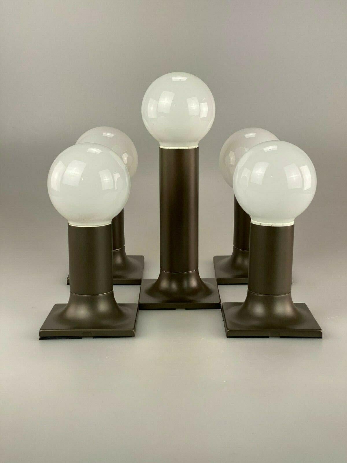 German 1960s 1970s Wall Lights Tube Wall Lamps by Rolf Krüger for Staff 60s 70s For Sale