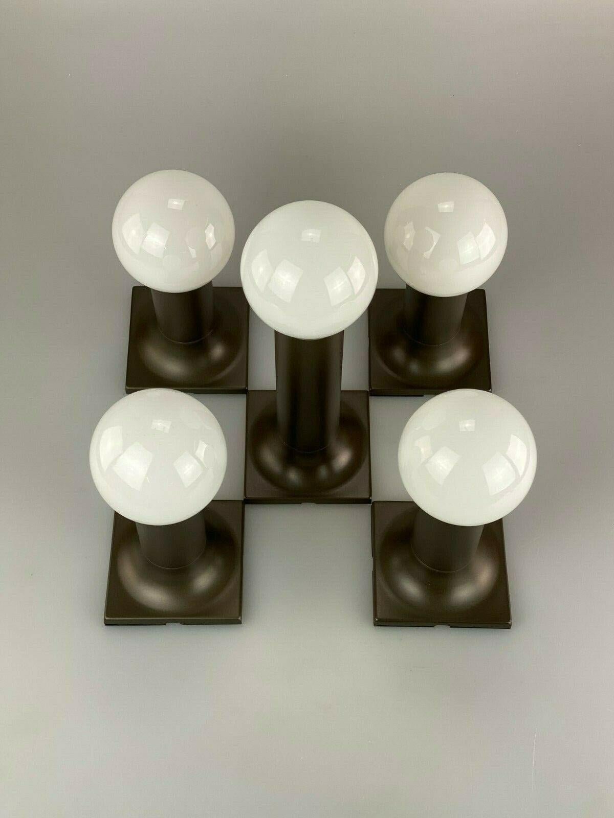 1960s 1970s Wall Lights Tube Wall Lamps by Rolf Krüger for Staff 60s 70s In Good Condition For Sale In Neuenkirchen, NI