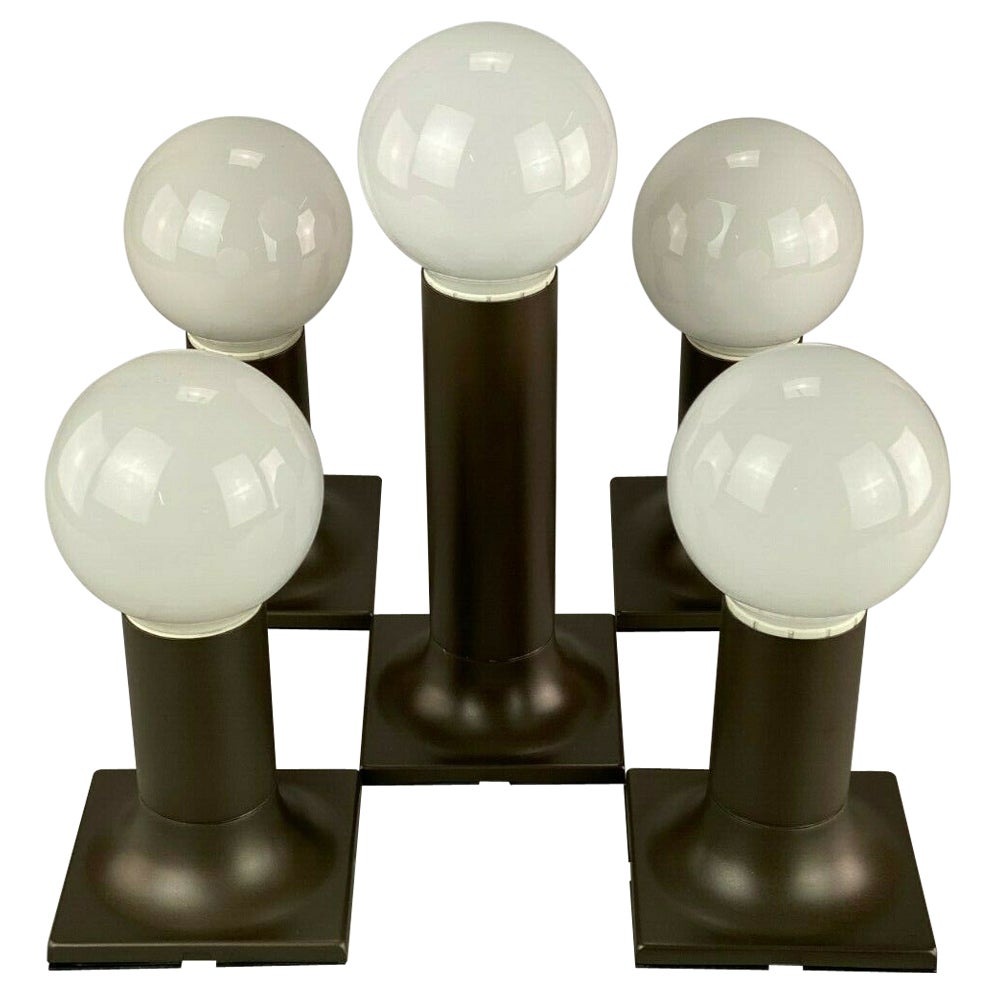 1960s 1970s Wall Lights Tube Wall Lamps by Rolf Krüger for Staff 60s 70s