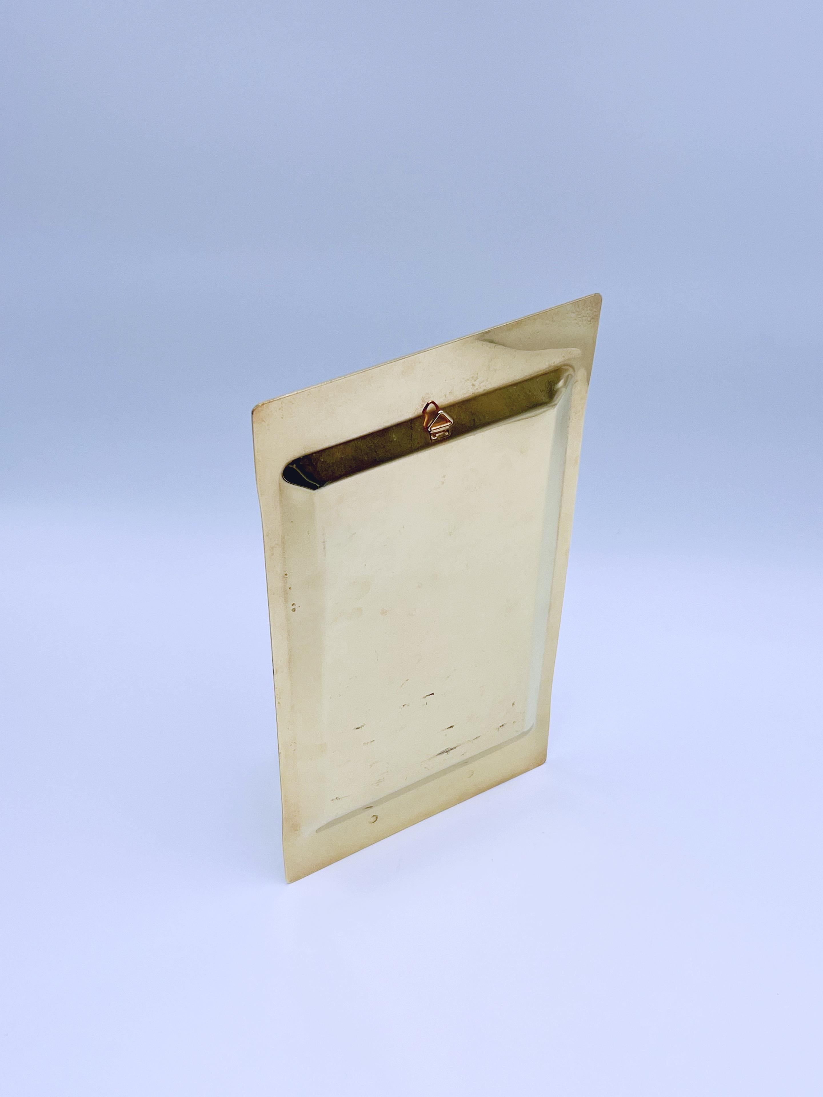 Aplique de pared/portavelas de té de los años 60 bañado en oro de 24 quilates en venta 5