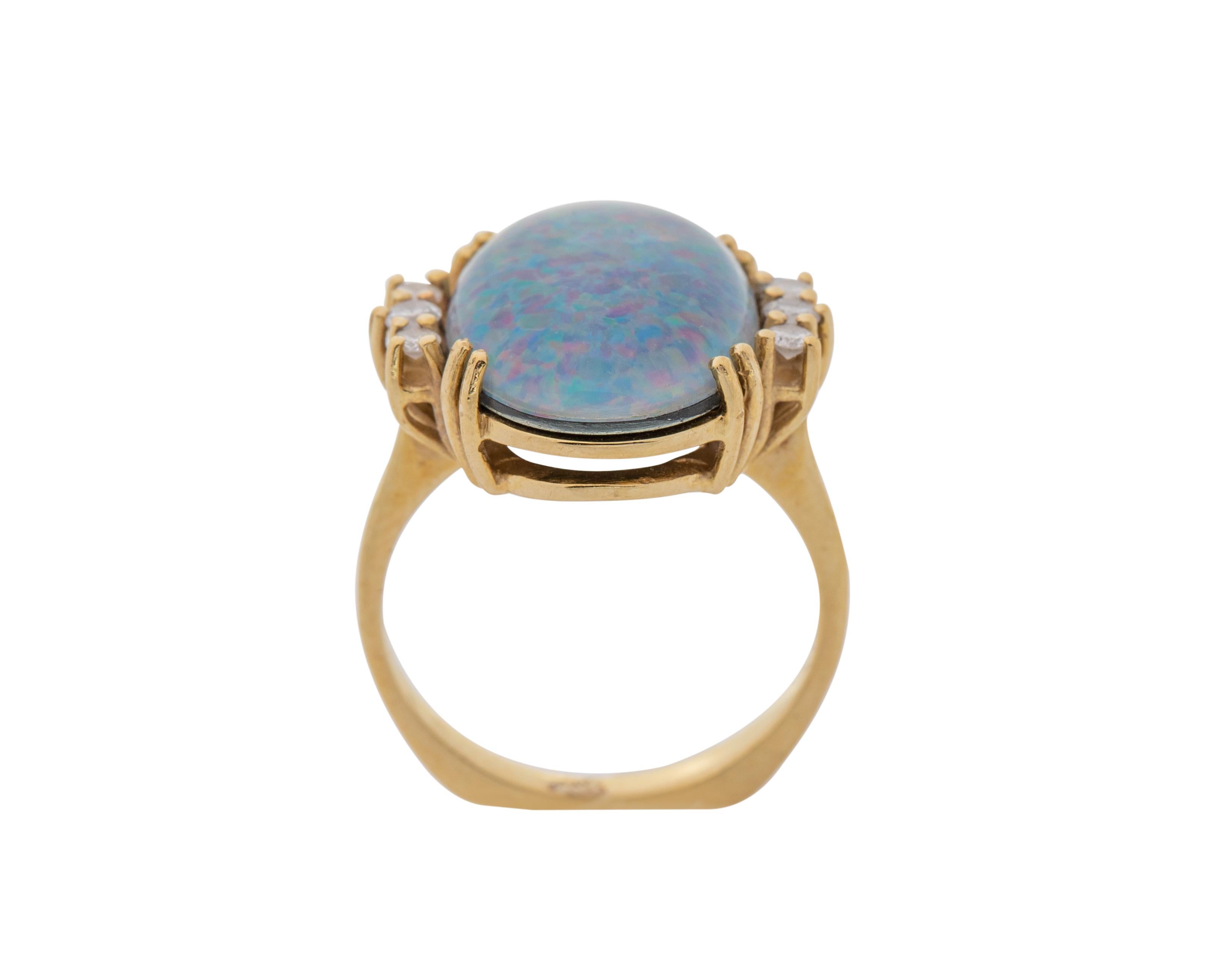 vintage opal rings australia