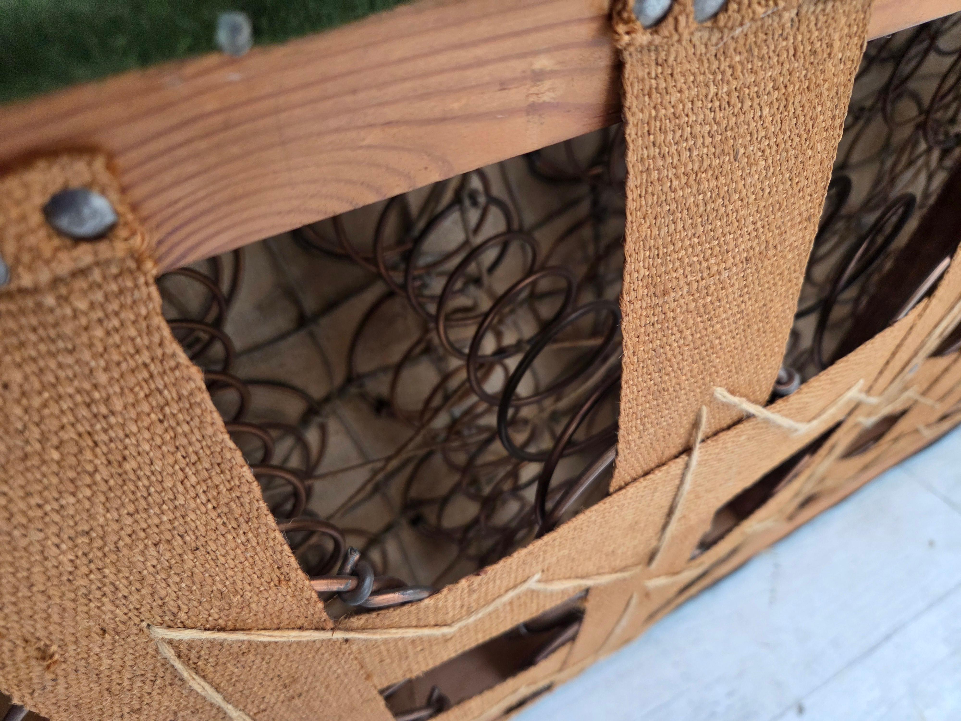 Années 1960, canapé danois à 3 places, tissu de laine vert, bois de hêtre. en vente 12