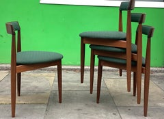 4 chaises de salle à manger Hans Olsen pour Frem Rojle, années 1960
