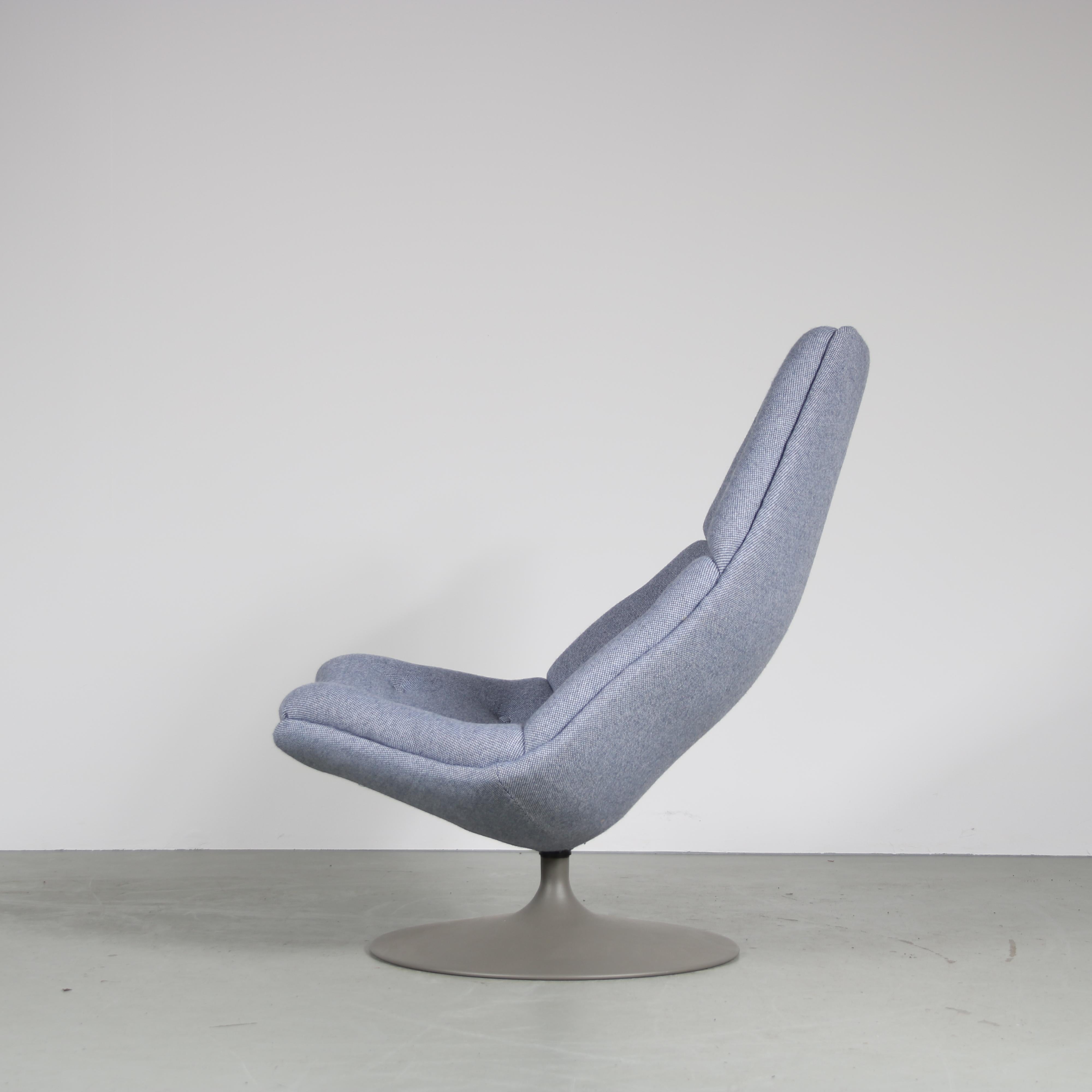 Dutch 1960s “588” Lounge chair by Geoffrey Harcourt for Artifort, Netherlands For Sale