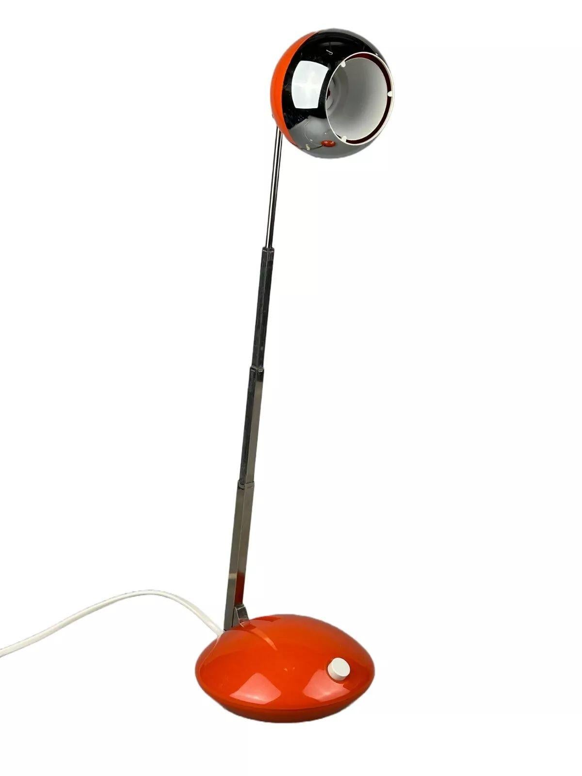 1960s/70s Table Lamp Eichhoff Werke Type E 3371 Plastic Metal Space Age

Object: Table Lamp

Manufacturer: Eichhoff Werke

Condition: Good - Vintage

Age: circa 1960-1970

Dimensions:

Width = 13.5cm
Height = 47.5cm
Depth = 18cm

Other
