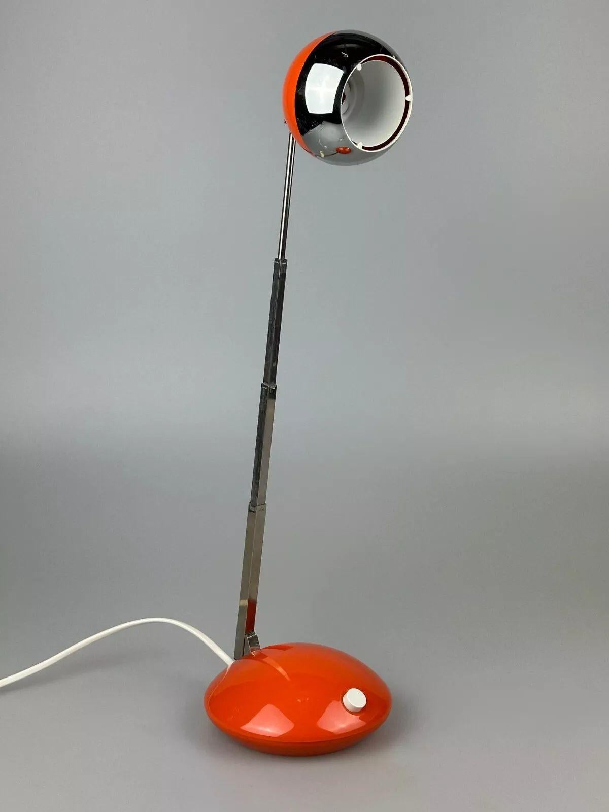 1960s/70s Table Lamp Eichhoff Werke Type E 3371 Plastic Metal Space Age Alemán en venta