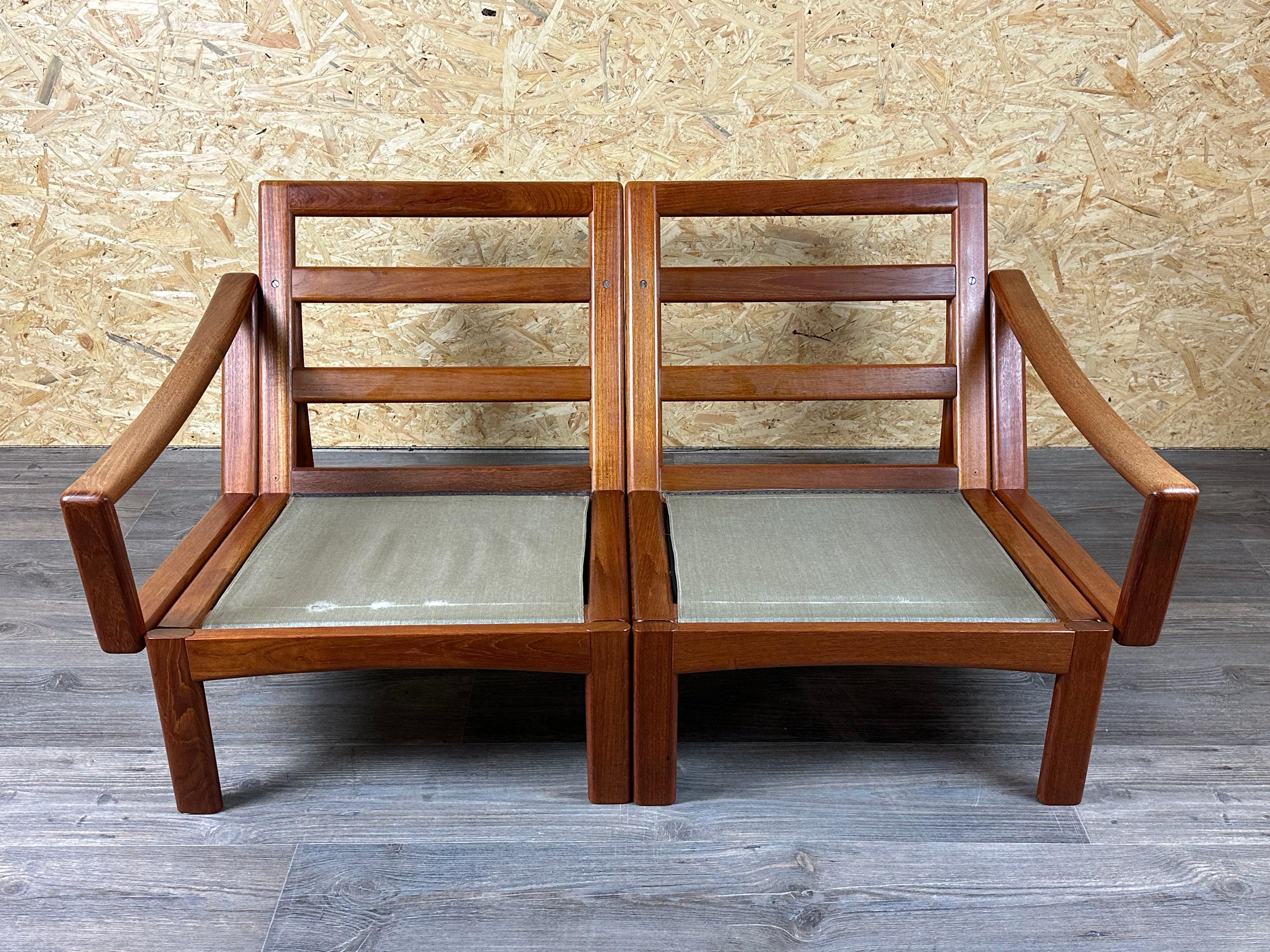 Divano a 2 posti in teak anni '60/'70 di Glostrup Møbelfabrik Danimarca Design in vendita 4